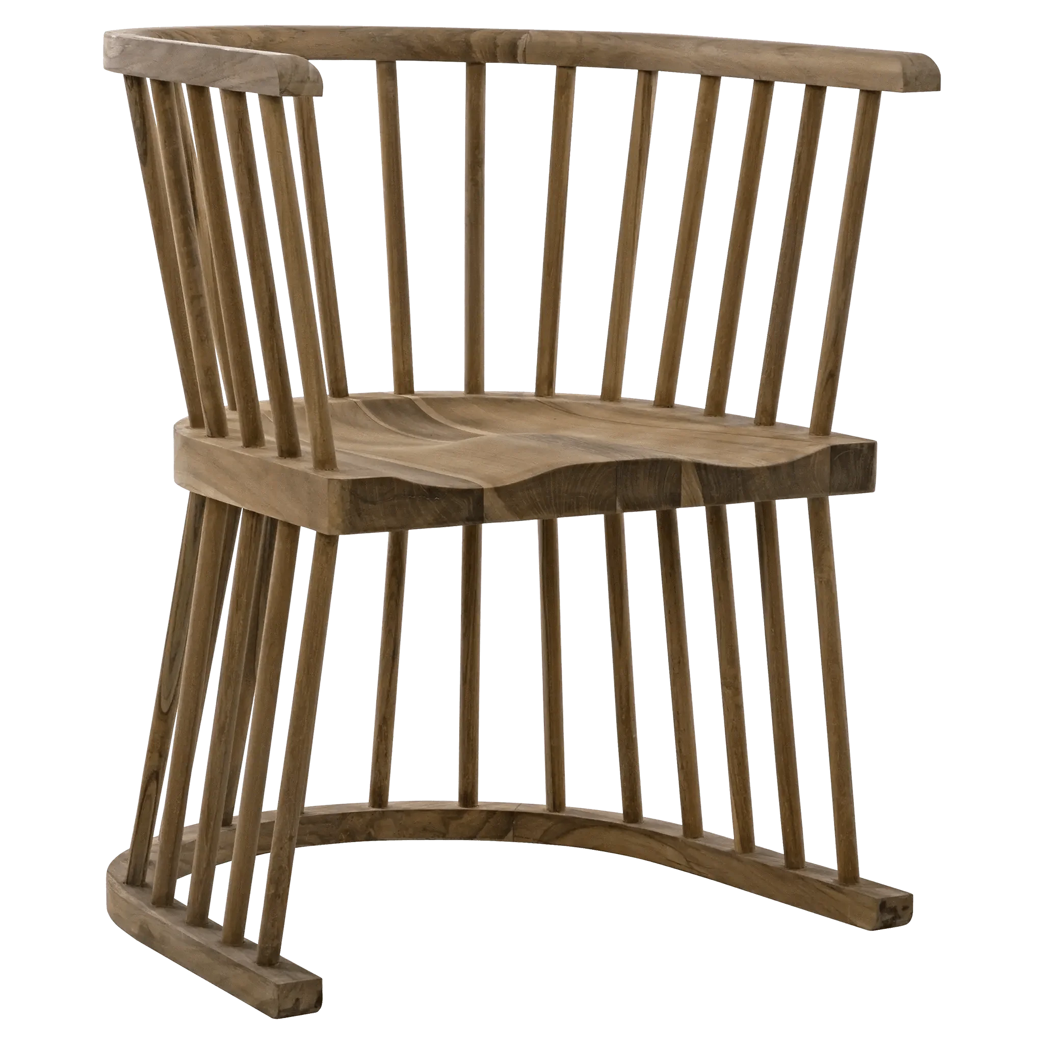 Bolah Chair, Teak - Frankwebs