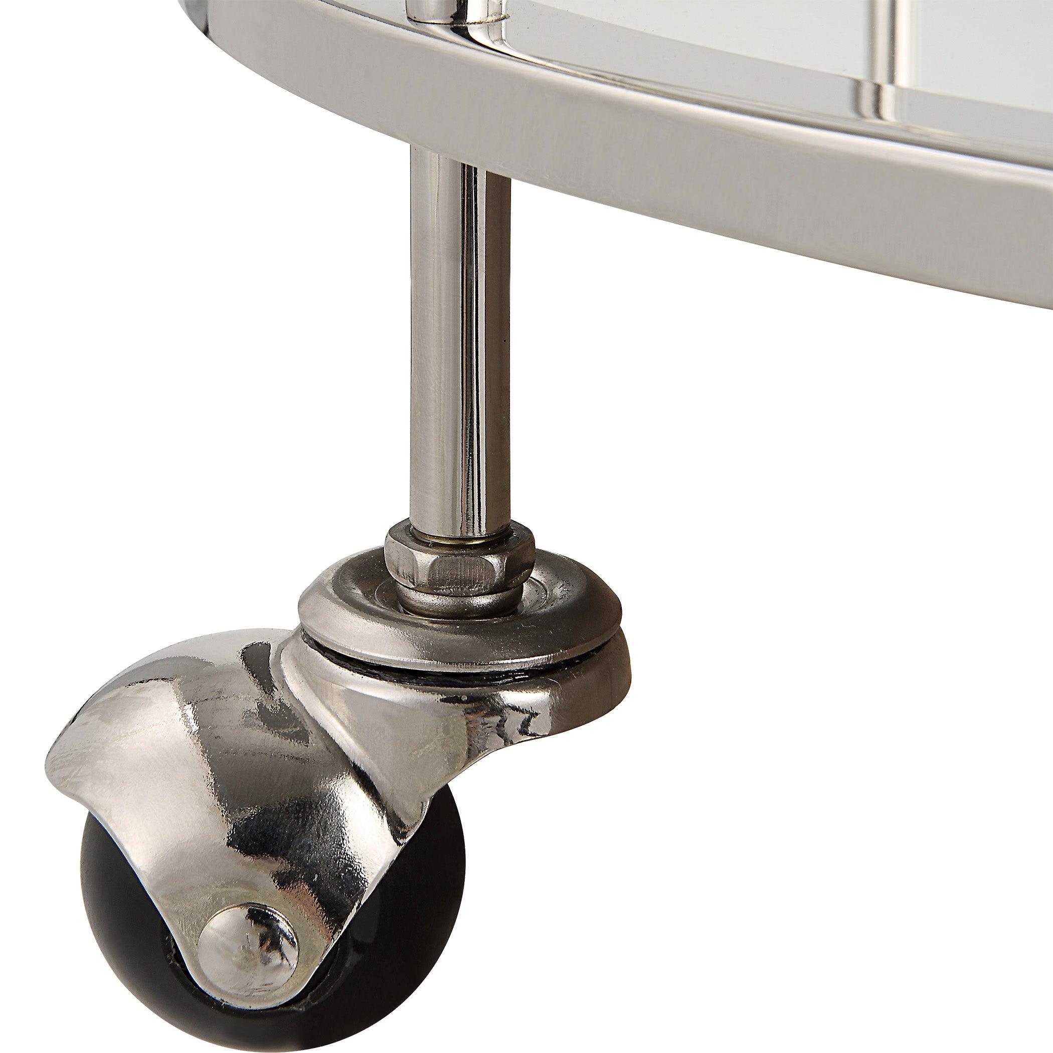 Spritz Chrome Bar Cart - Frankwebs