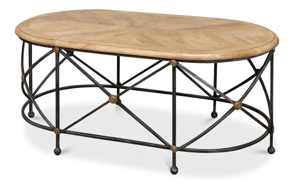 Drum & Fife Oval Coffee Table - Frankwebs