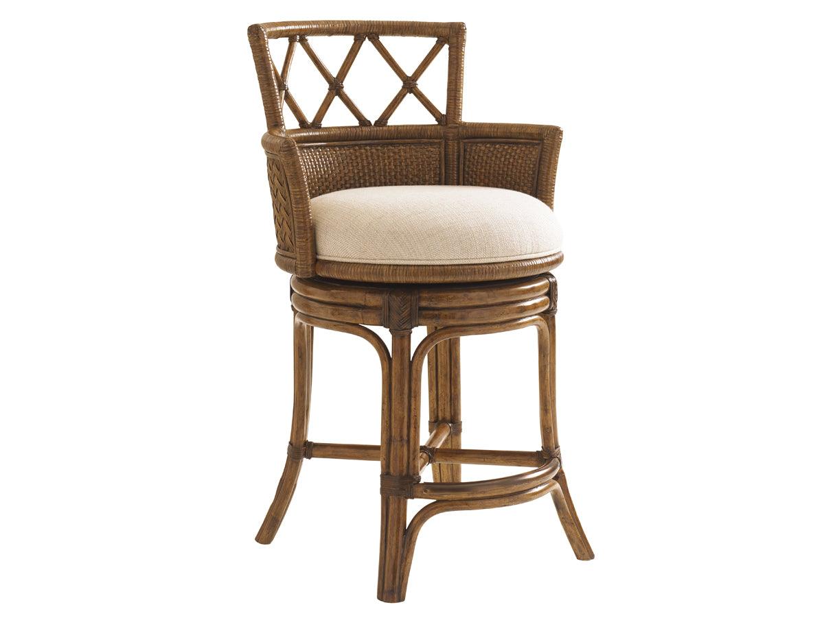 Bali Hai Kamala Bay Swivel Counter Stool - Frankwebs