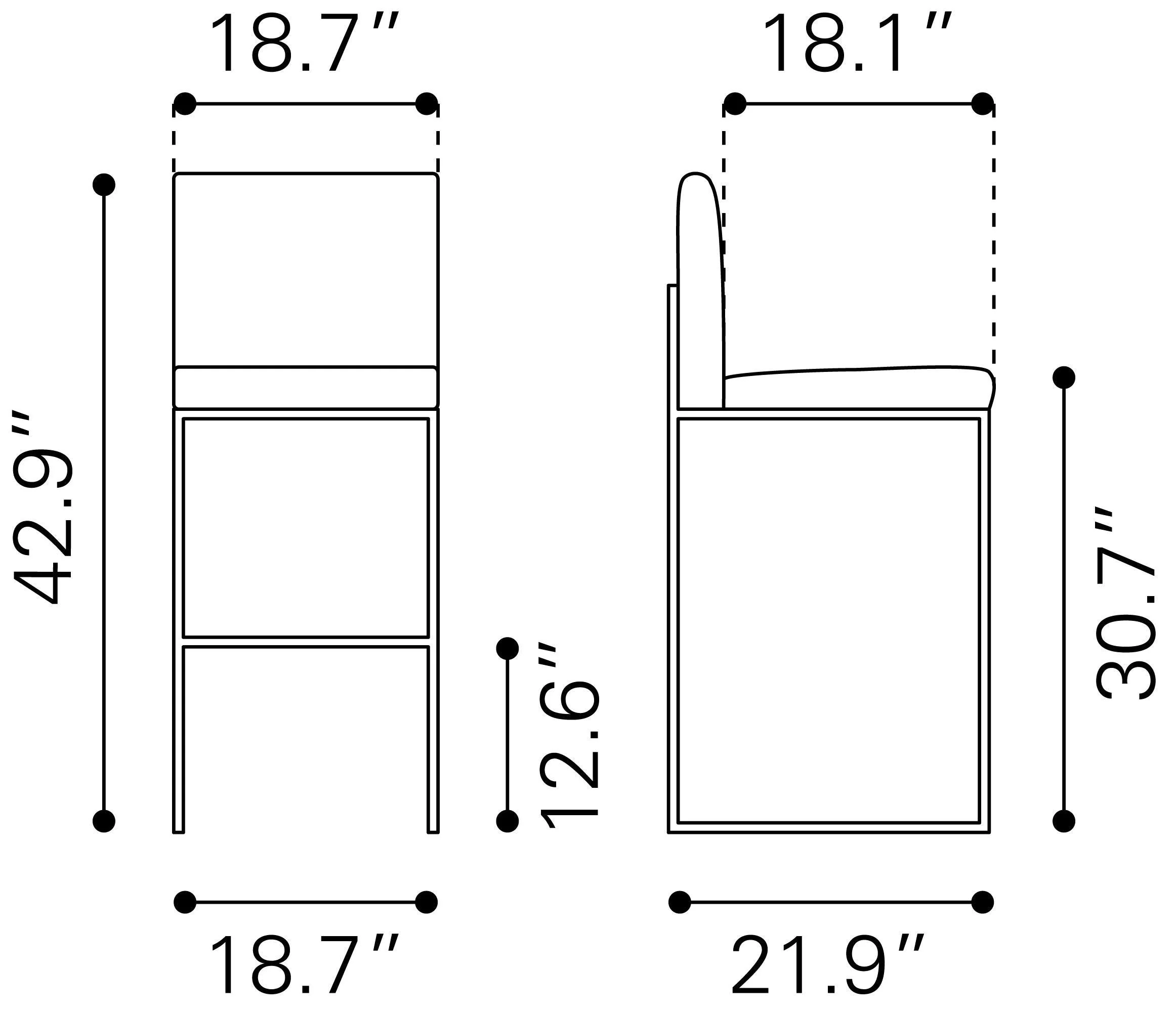Genoa Barstool - Frankwebs