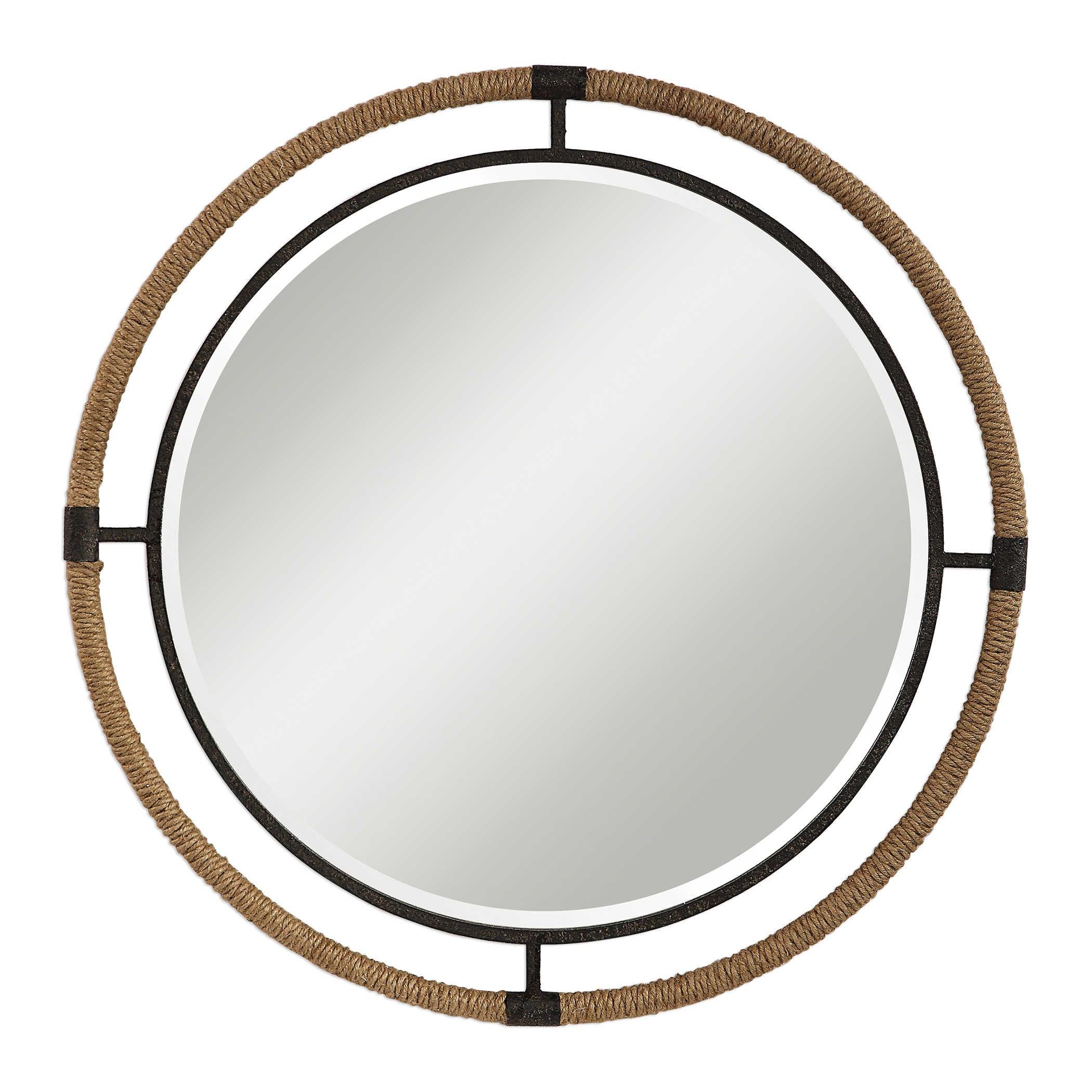 MELVILLE COASTAL ROUND MIRROR - Frankwebs