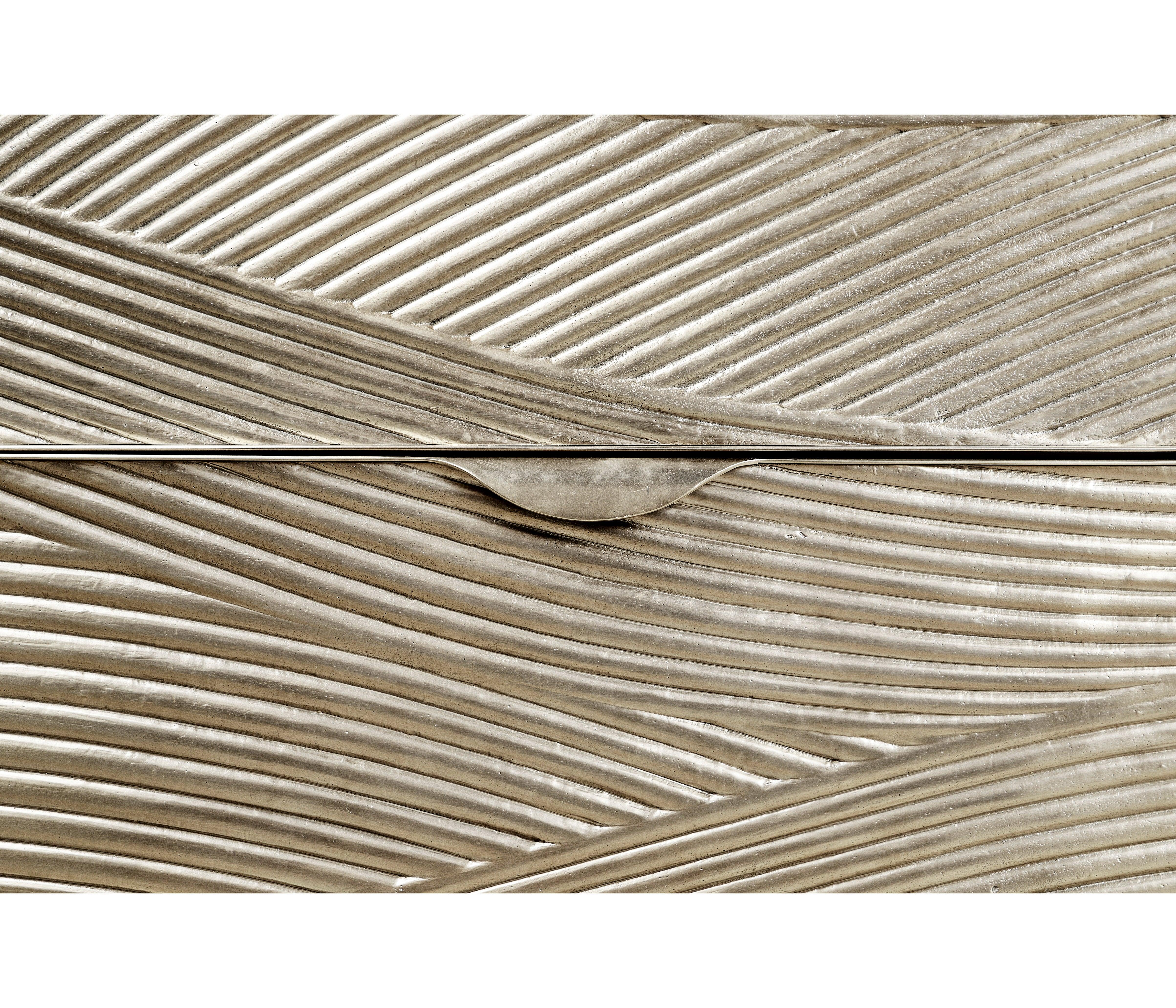 Water Capillary Cast Metal Texture Double Dresser - Frankwebs