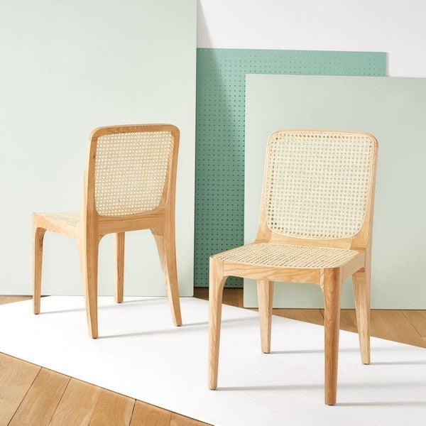 FRANK RATTAN DINING CHAIR (SET OF 2) - Frankwebs