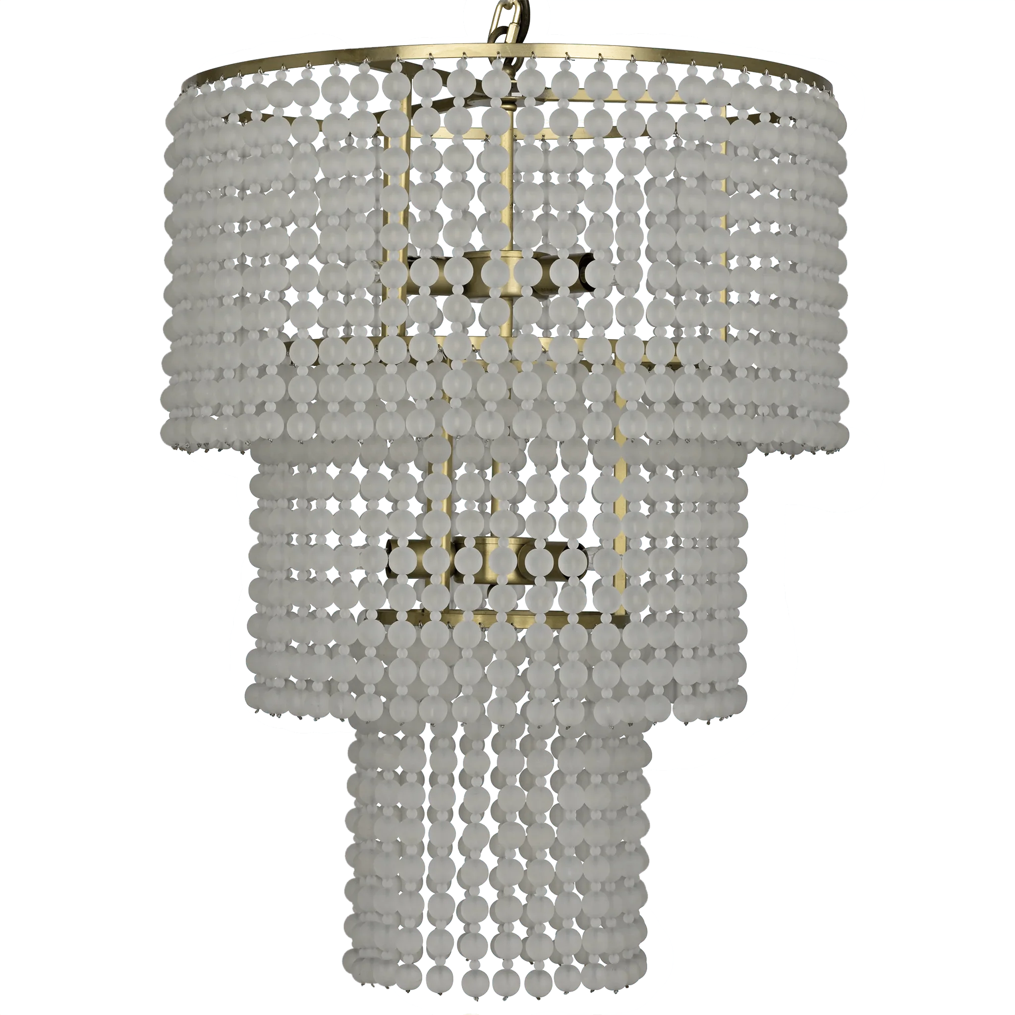 Fatima Chandelier, Antique Brass - Frankwebs