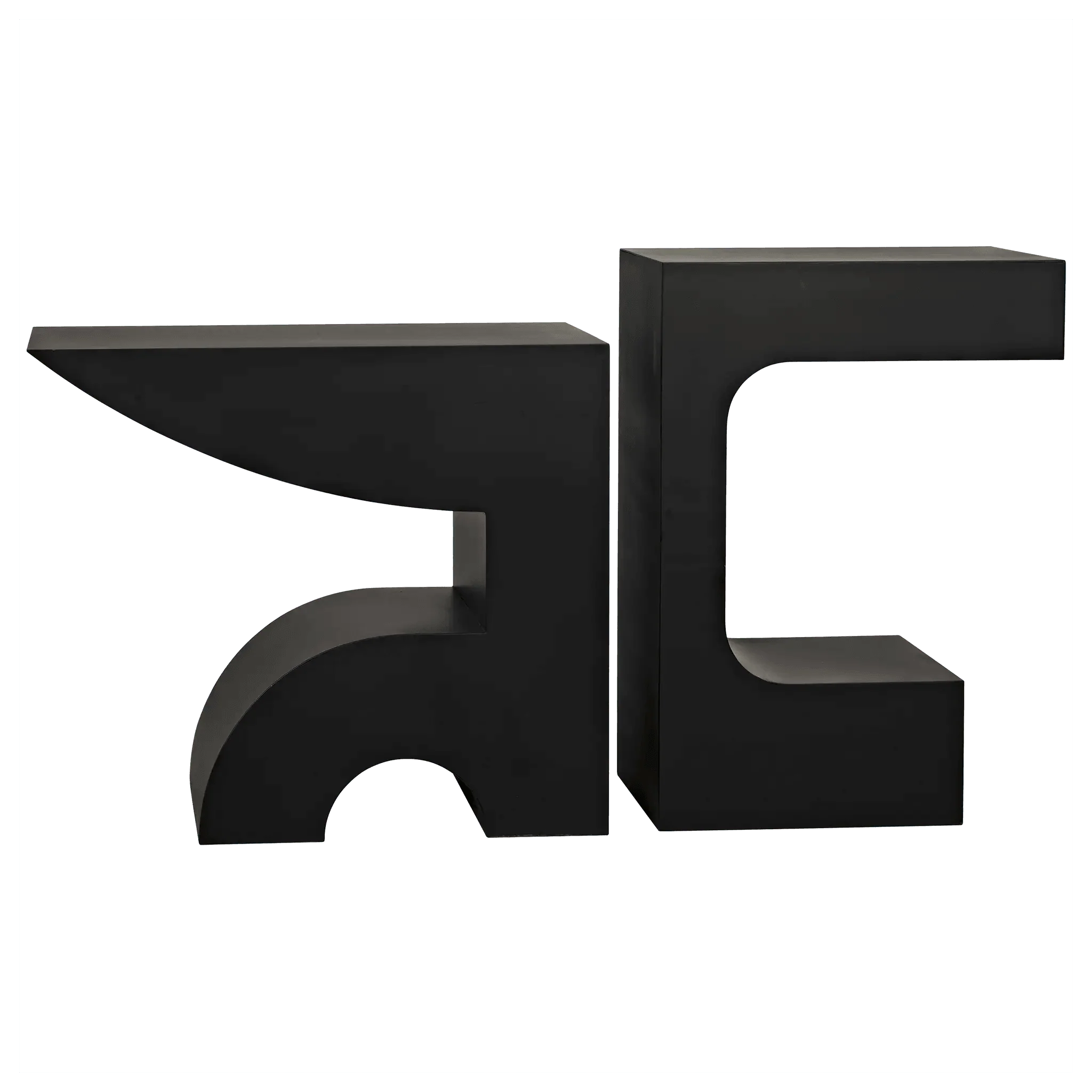 Shiba Console, Black Steel - Frankwebs