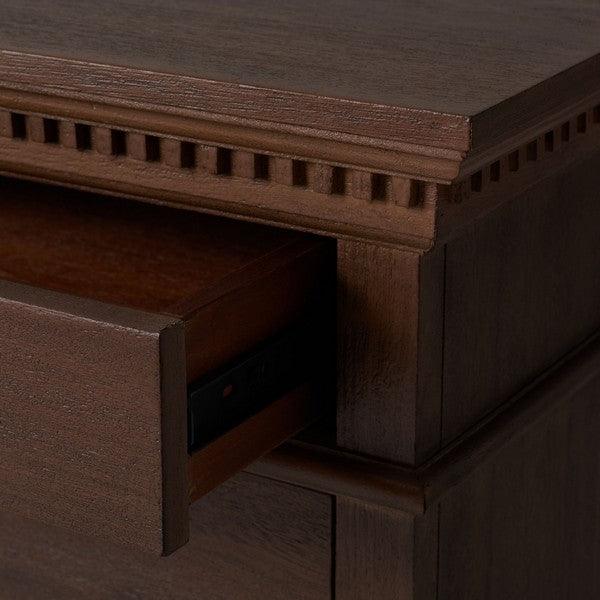 ALLISYN 3 DRAWER WOOD NIGHTSTAND - Frankwebs