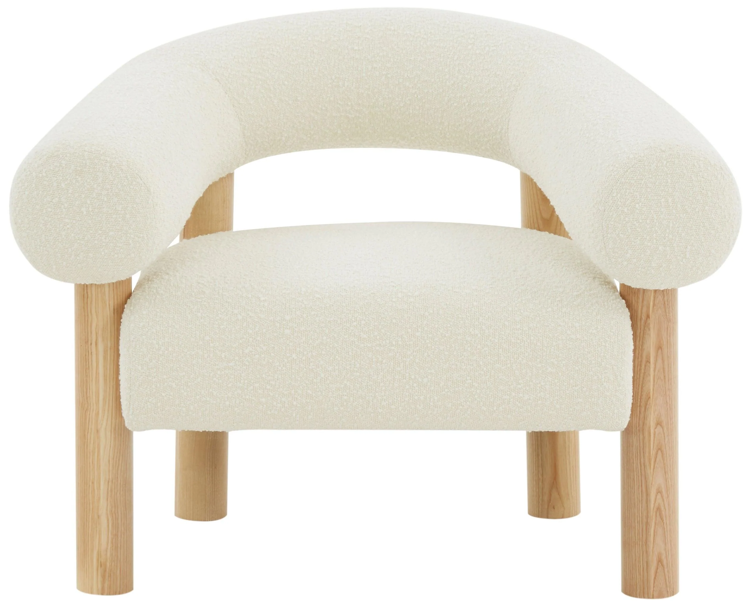 CARLEIGH BOUCLE ACCENT CHAIR - Frankwebs