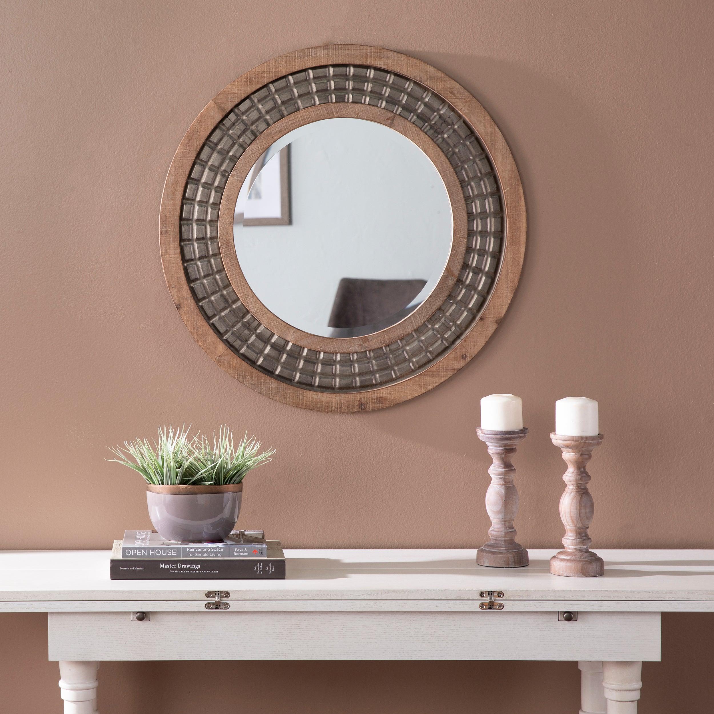 Arajuno Round Decorative Mirror - Frankwebs