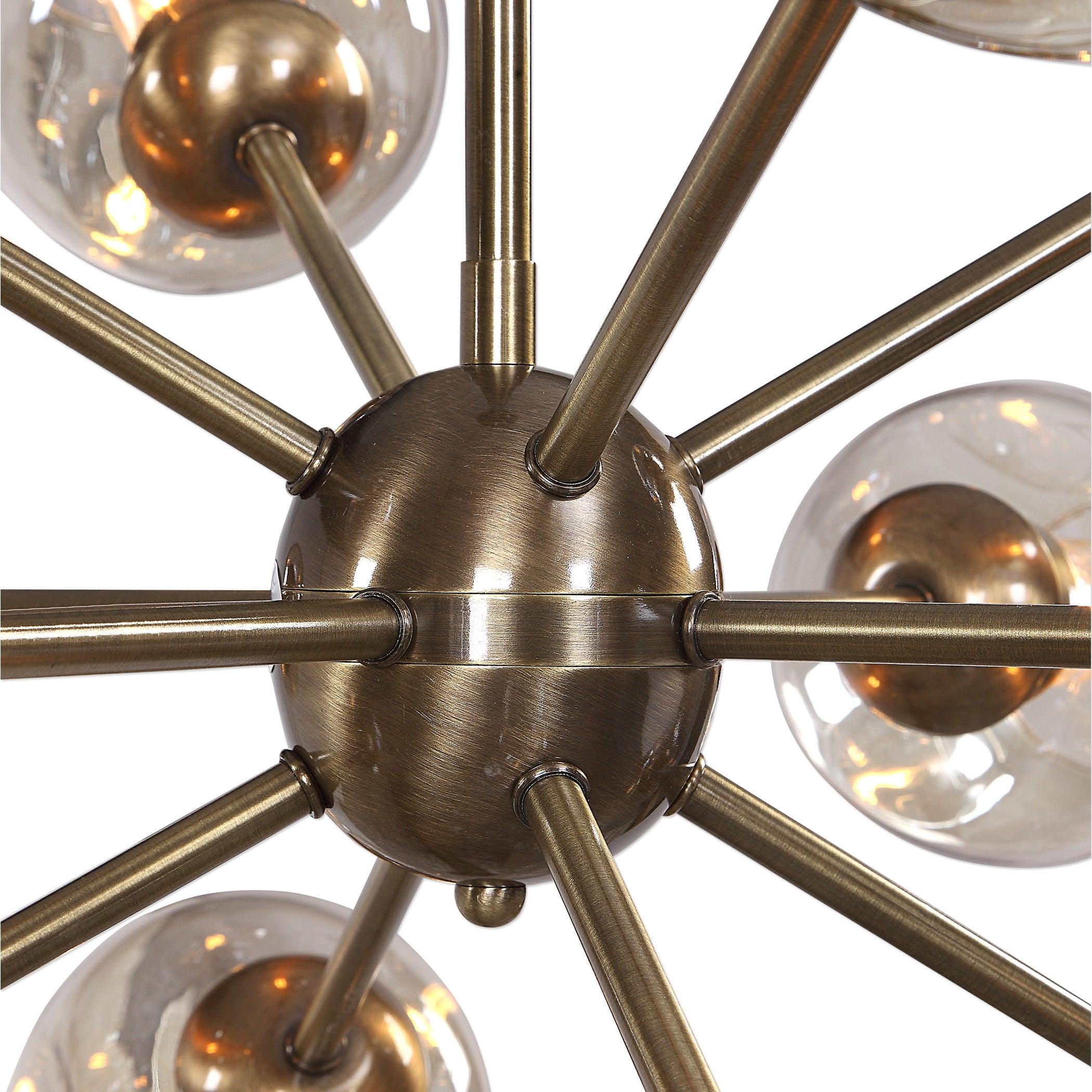 CHET 12 LIGHT SPUTNIK CHANDELIER - Frankwebs