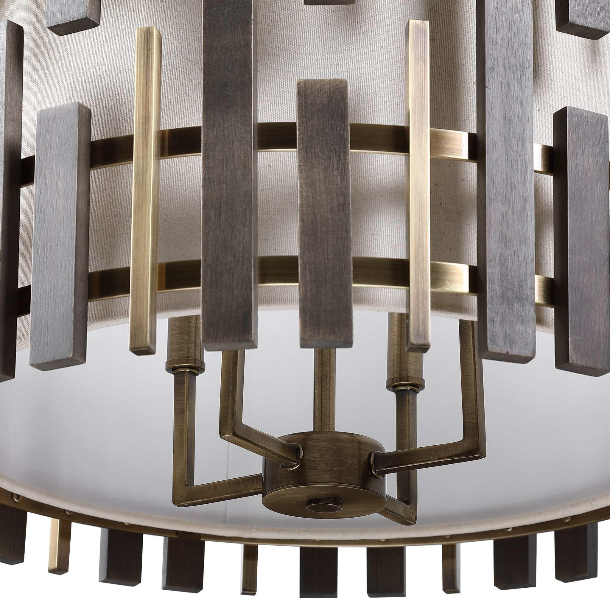 MYERS 4 LIGHT DRUM PENDANT - Frankwebs