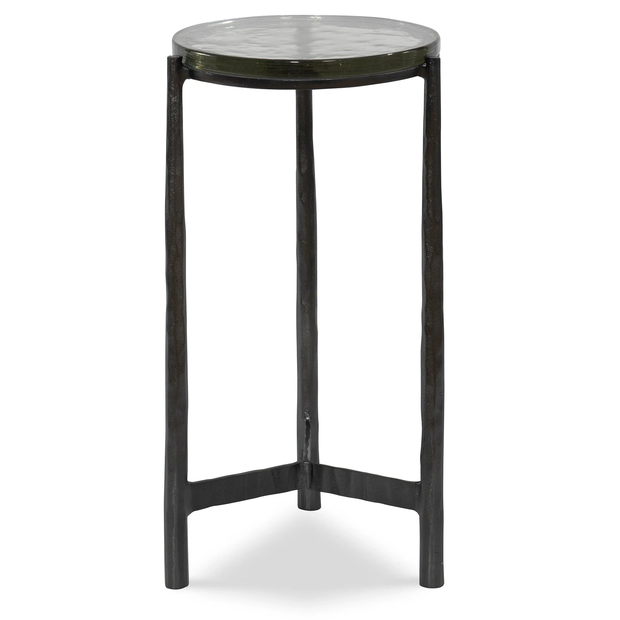 Eternity Iron & Glass Accent Table - Frankwebs
