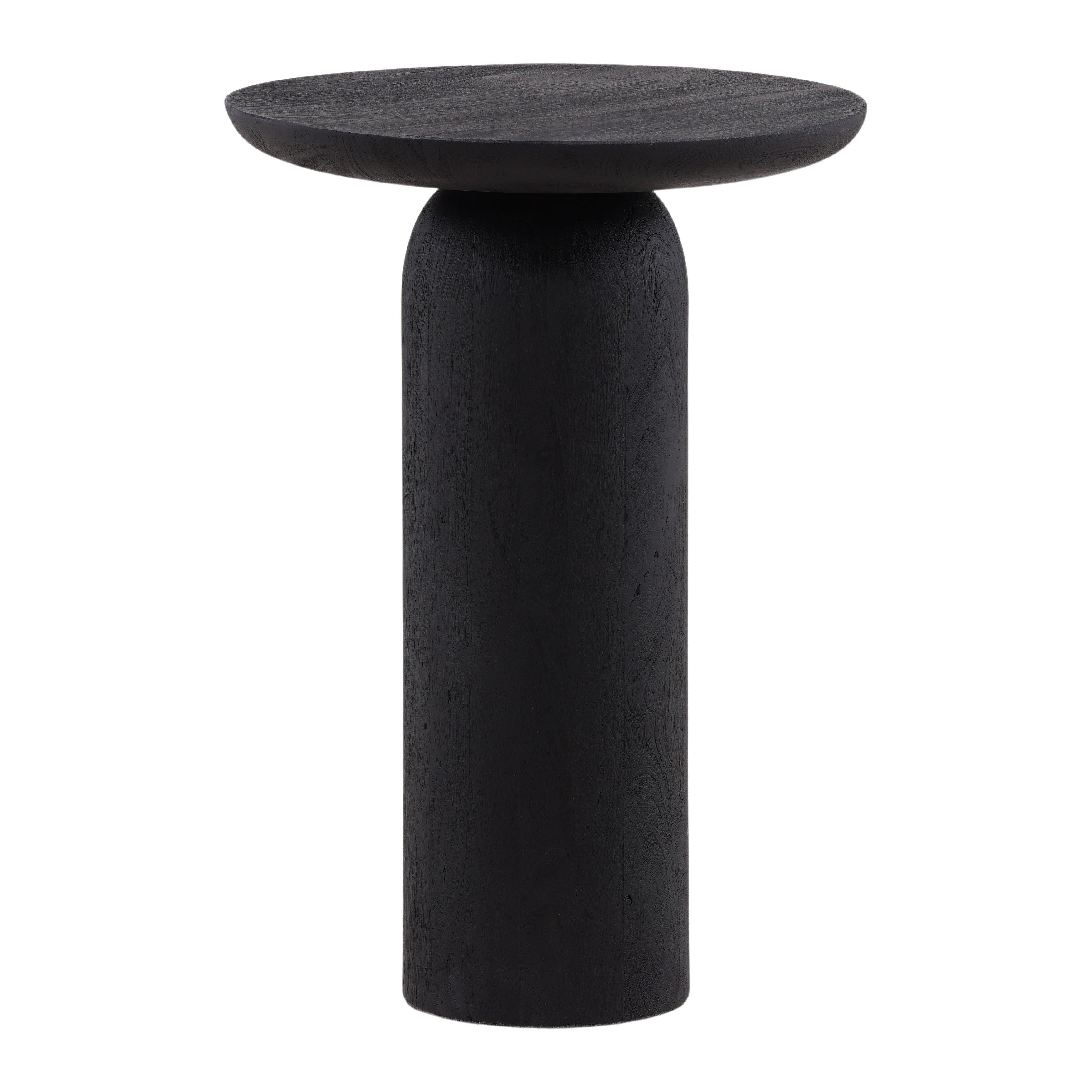Loren End Table Black Large - Frankwebs