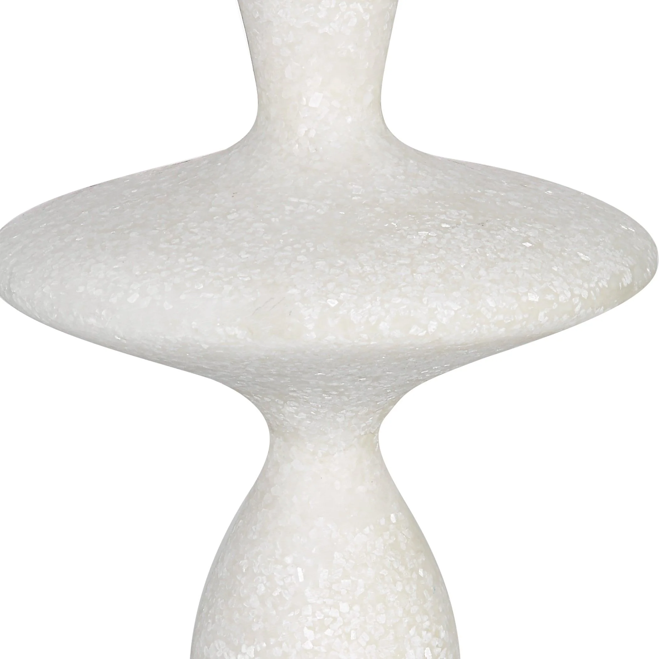INVERSE WHITE MARBLE TABLE LAMP - Frankwebs