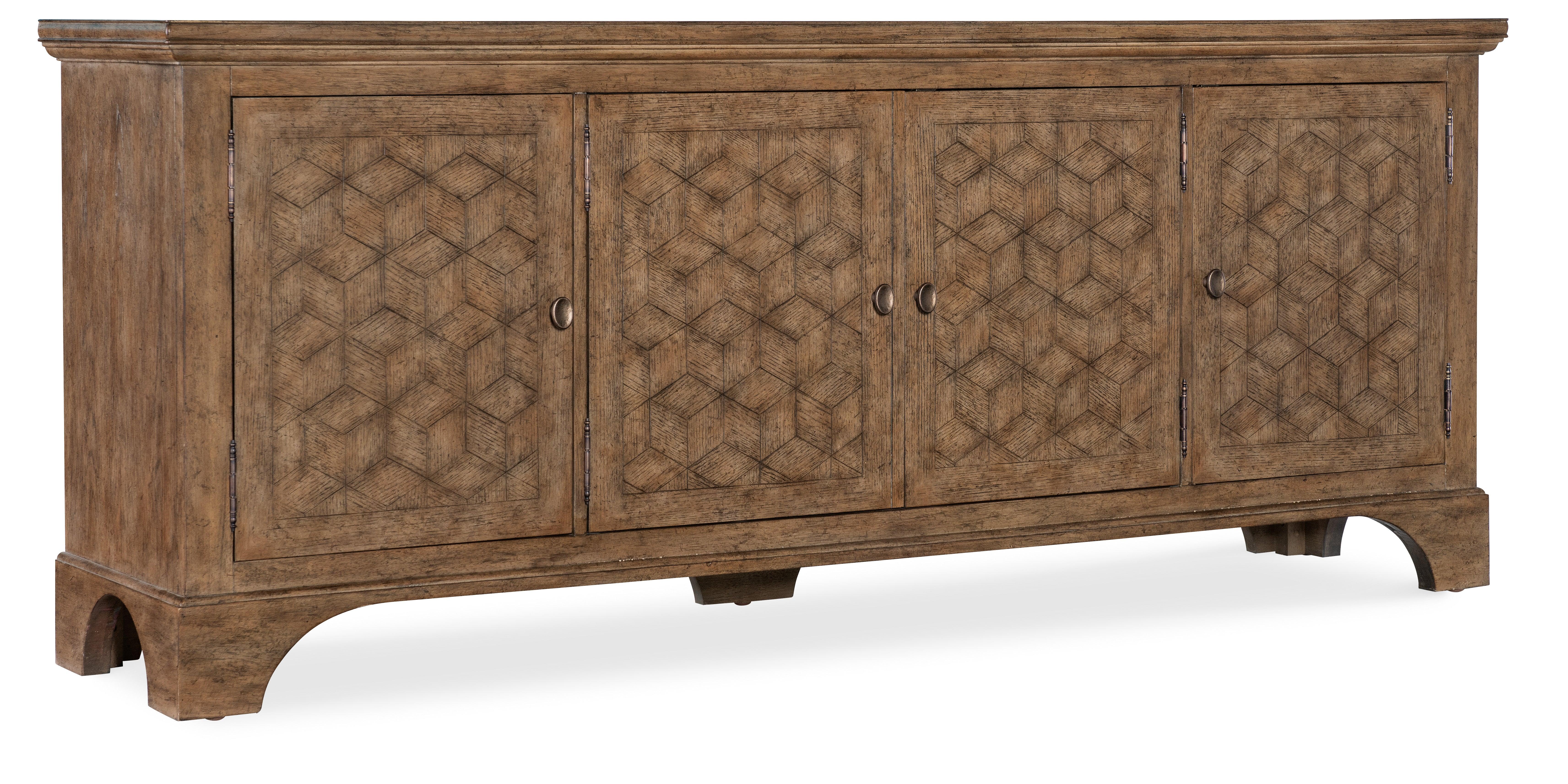 Americana Entertainment Credenza - Honey - Frankwebs