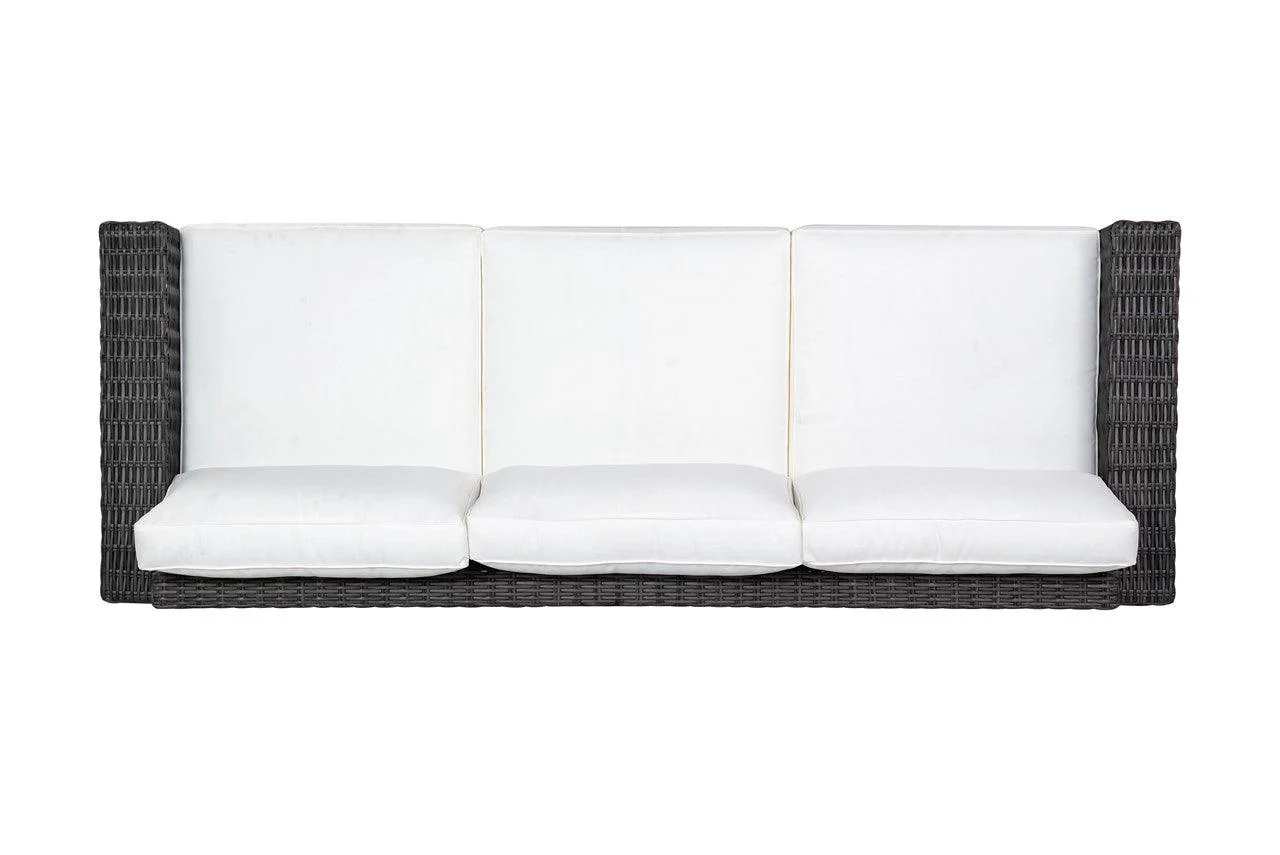 MARGARITA WICKER PATIO SOFA - Frankwebs