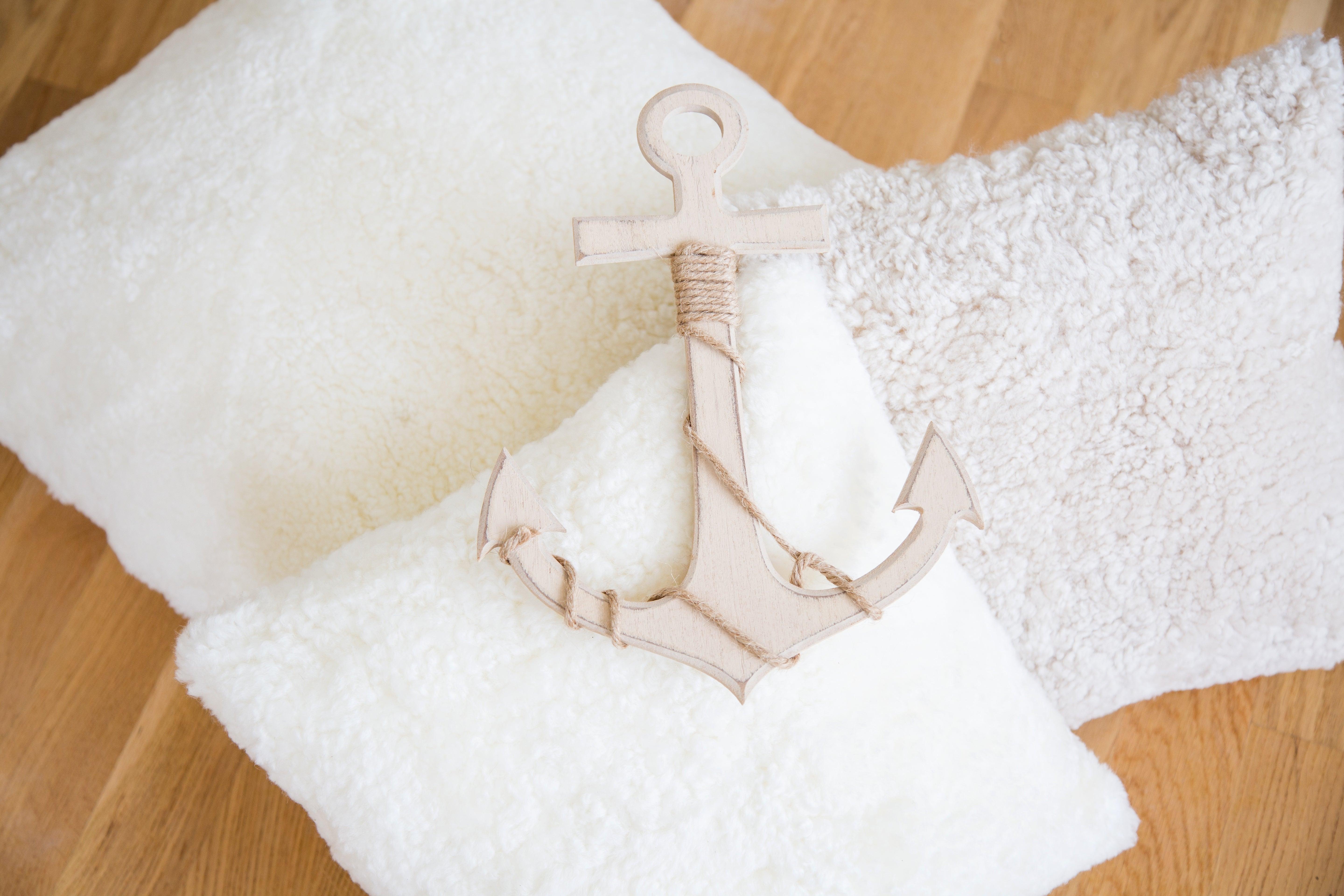 Shortwool Curly Sheepskin Square Cushion - Frankwebs