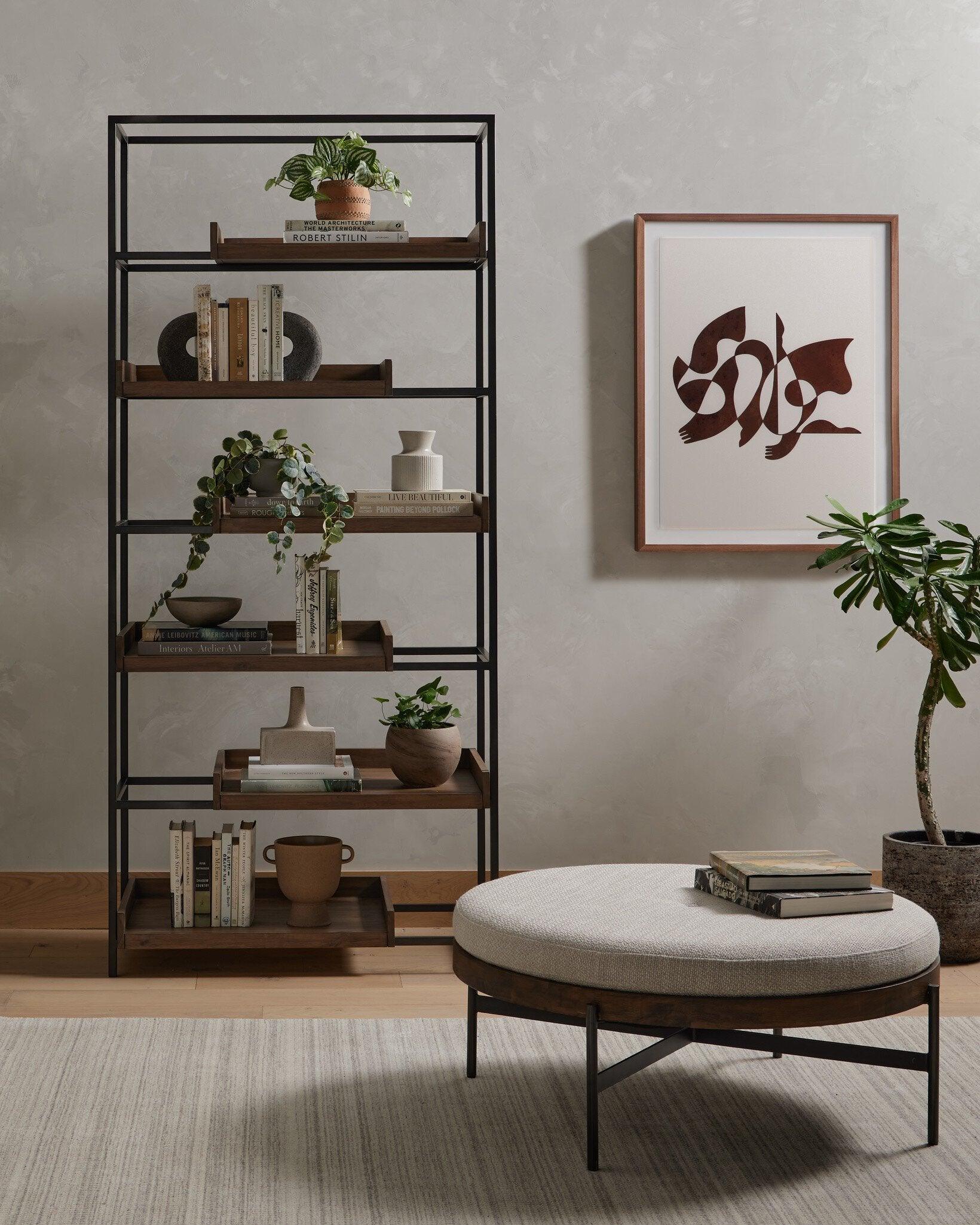 Edwyn Large Ottoman - Frankwebs