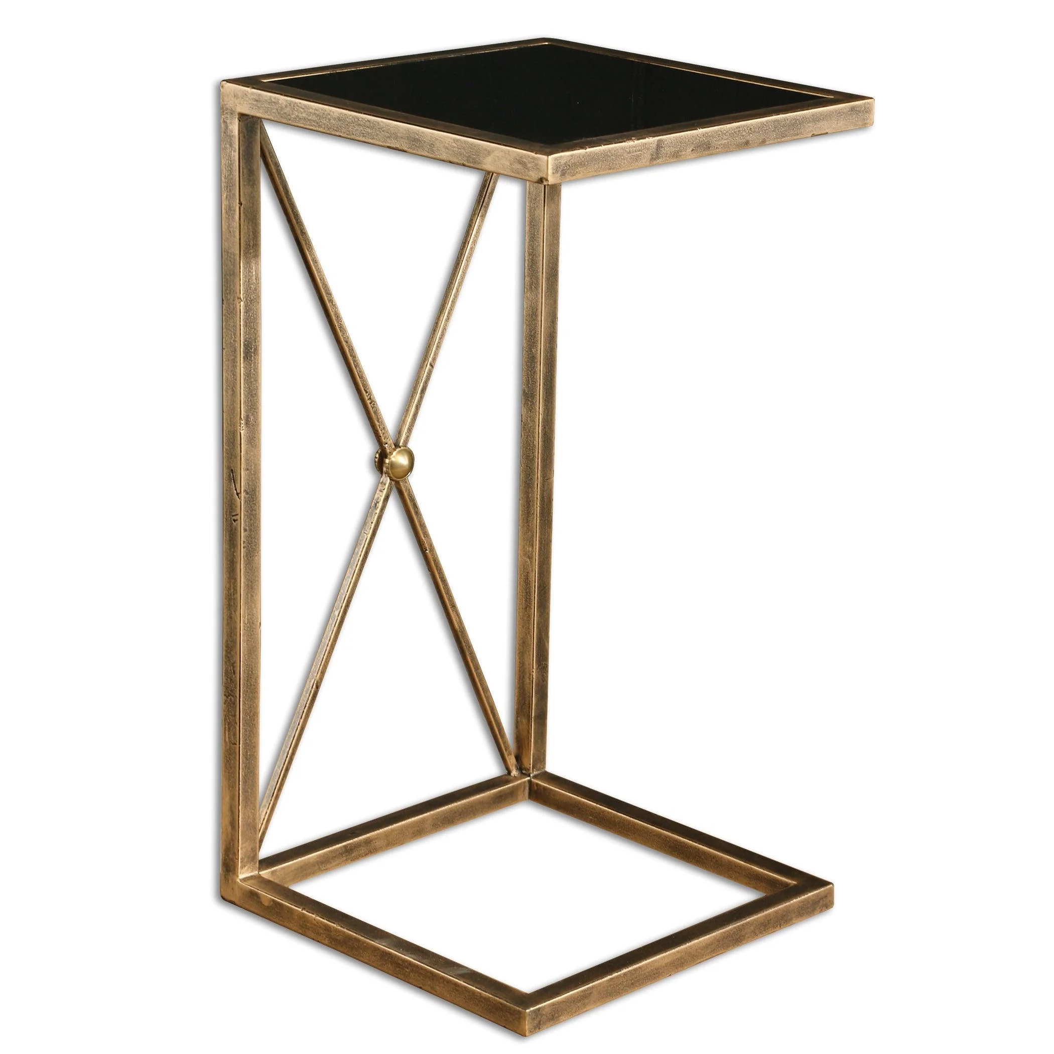 ZAFINA GOLD ACCENT TABLE - Frankwebs