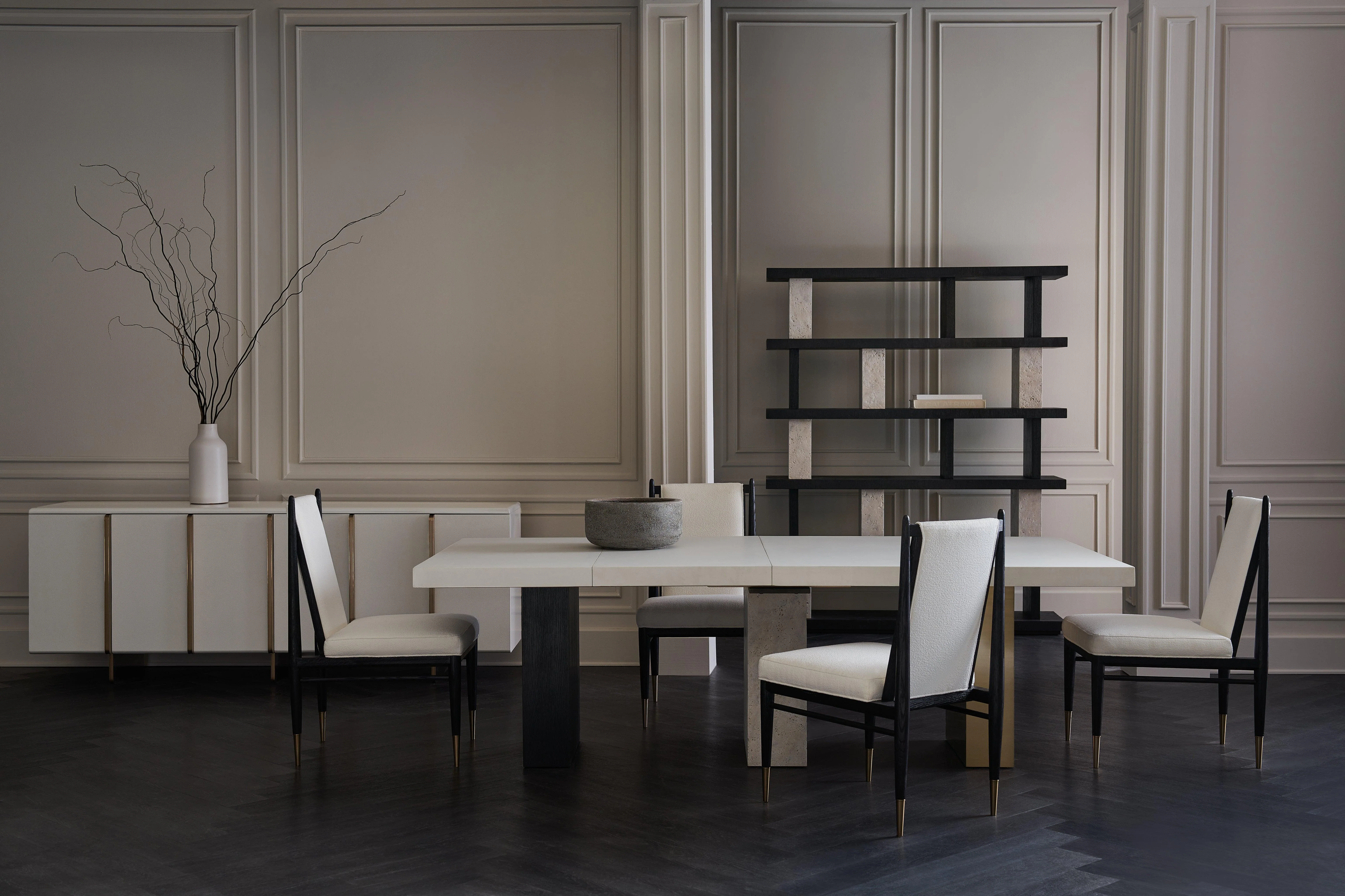 Modern Principles Unity Dark Dining Table - Frankwebs