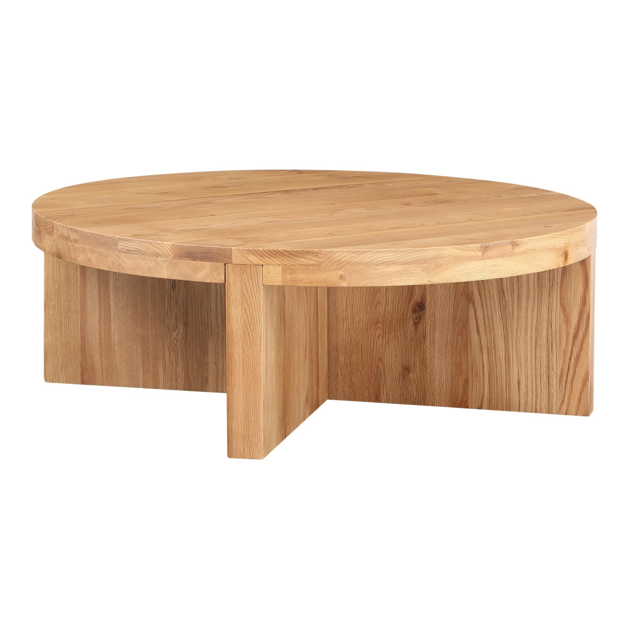 Folke Round Coffee Table Natural - Frankwebs