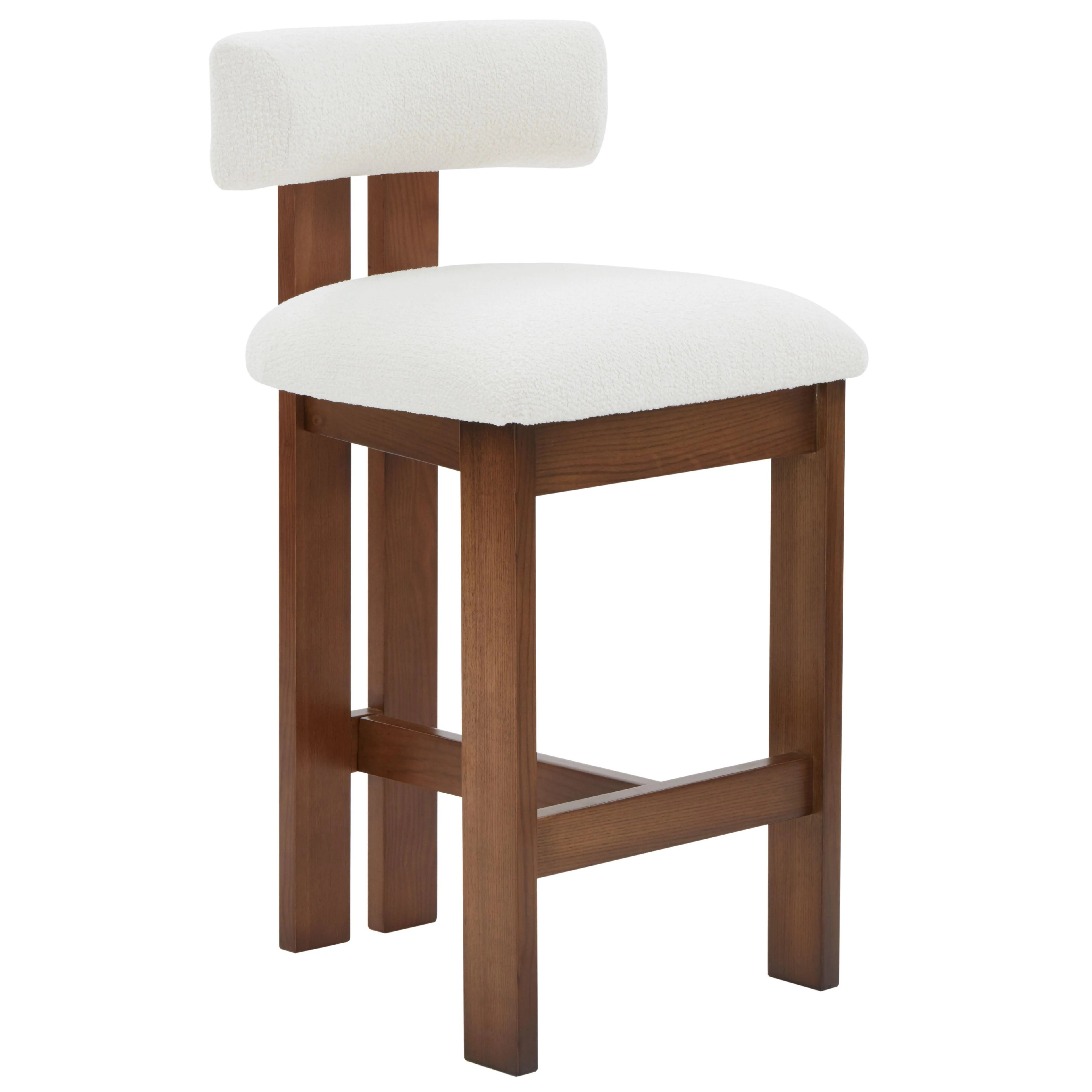 Macey Boucle Counter Stool - Frankwebs
