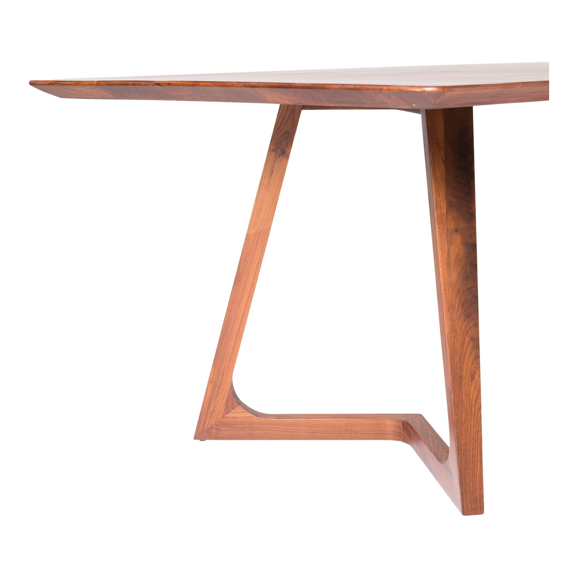 Godenza Dining Table Rectangular Walnut - Frankwebs