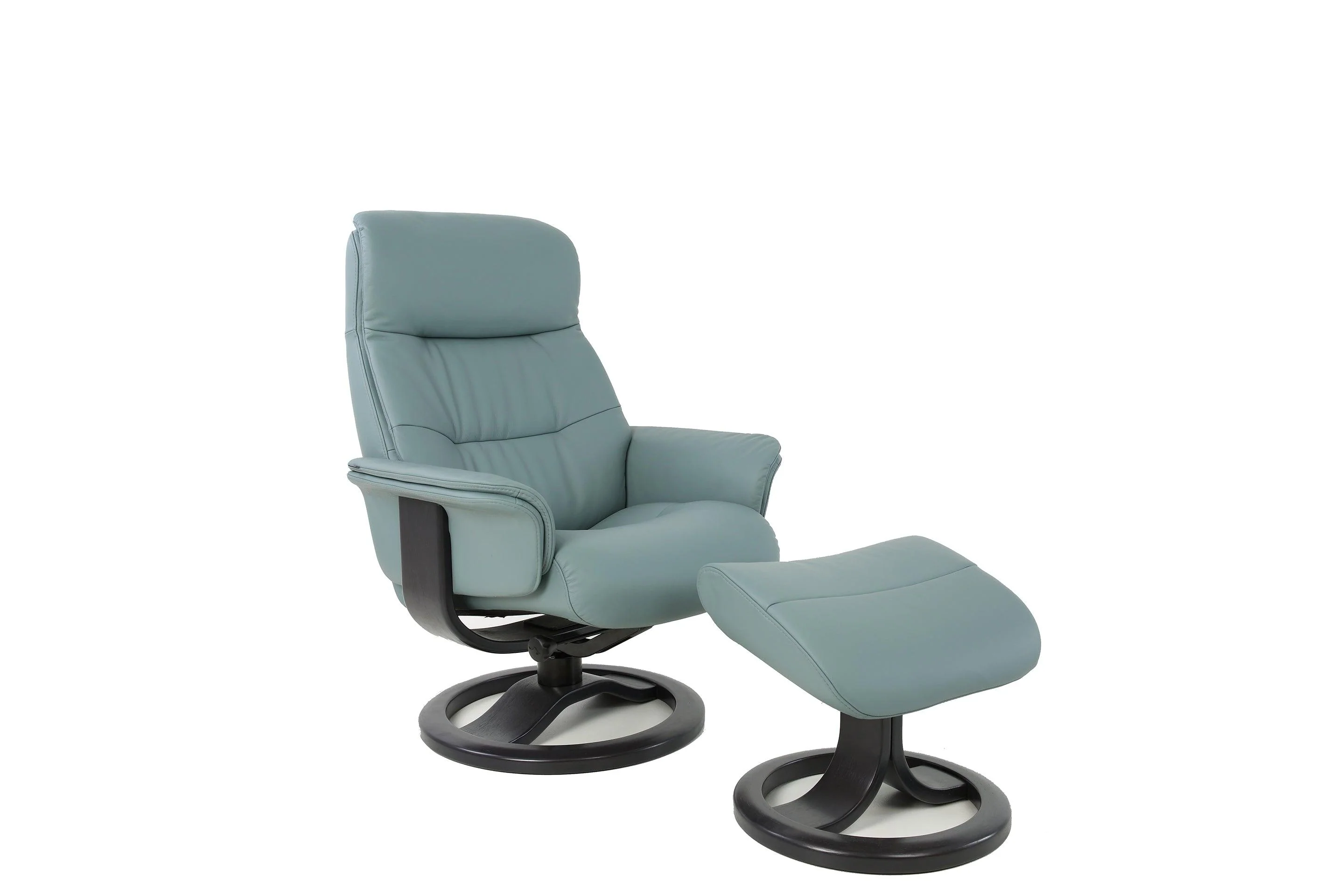 Anne R Recliner with Footstool - Frankwebs