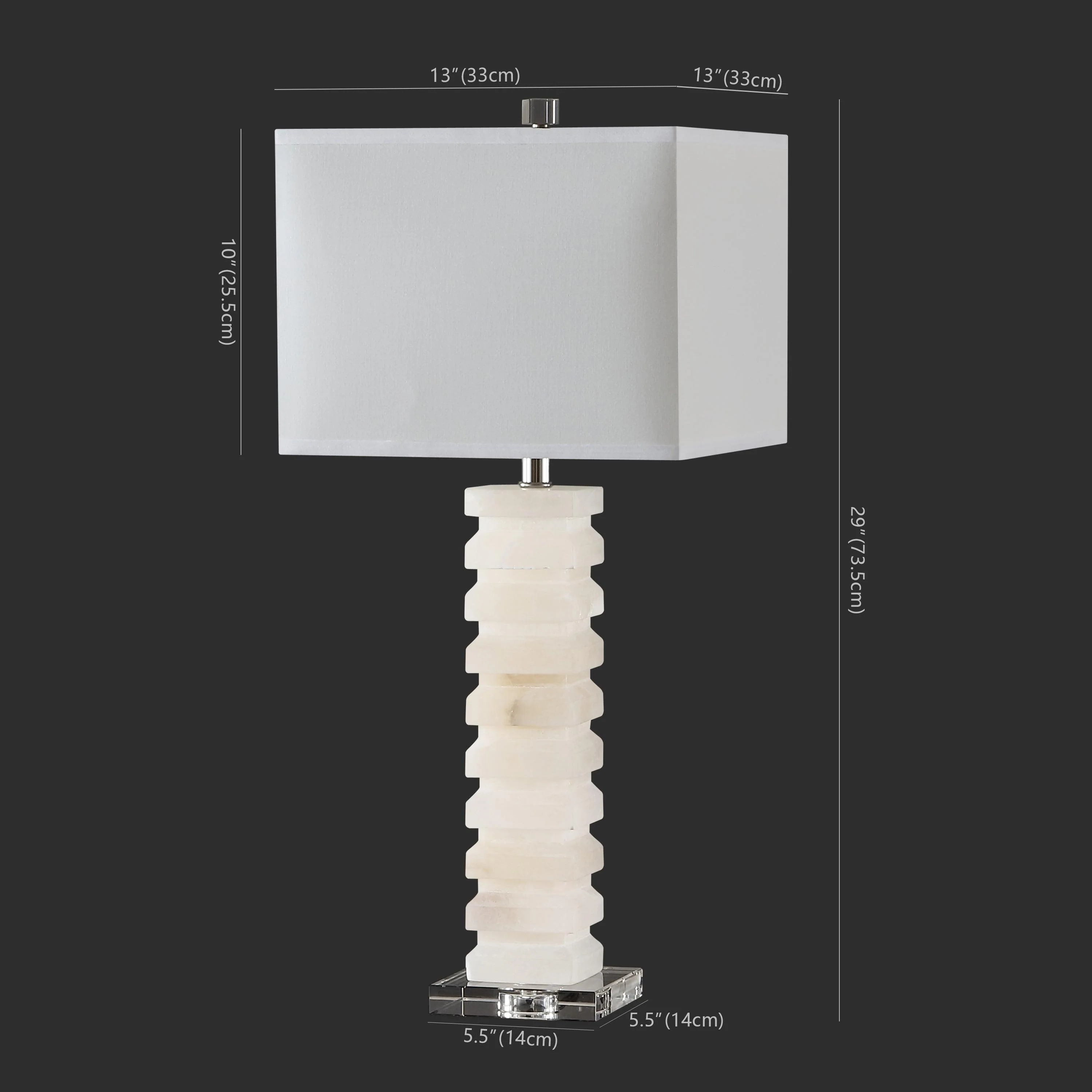 ANITA ALABASYER TABLE LAMP - Frankwebs