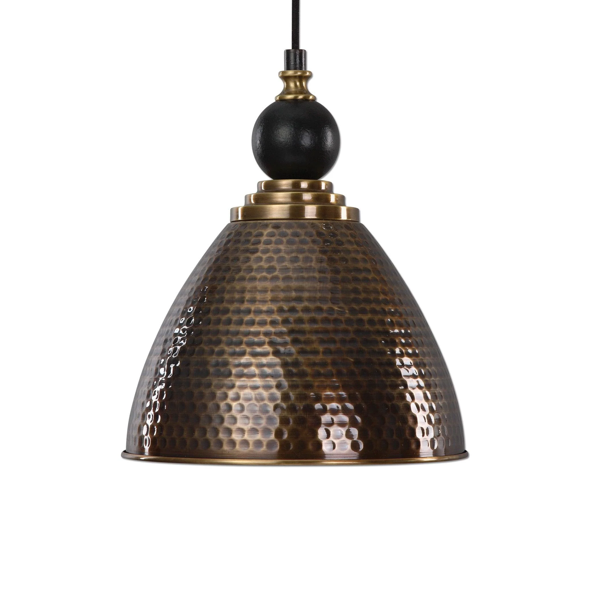 ADASTRA 1 LIGHT ANTIQUE BRASS PENDANT - Frankwebs