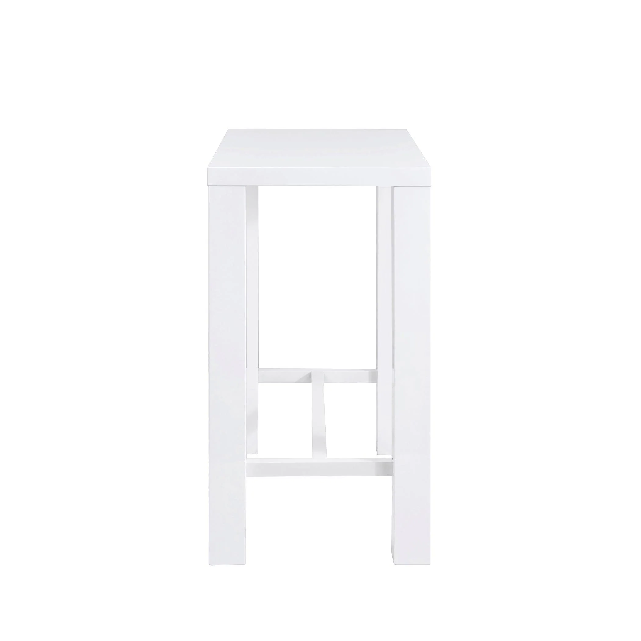 Abby Bar Table Top  High Gloss White - Frankwebs