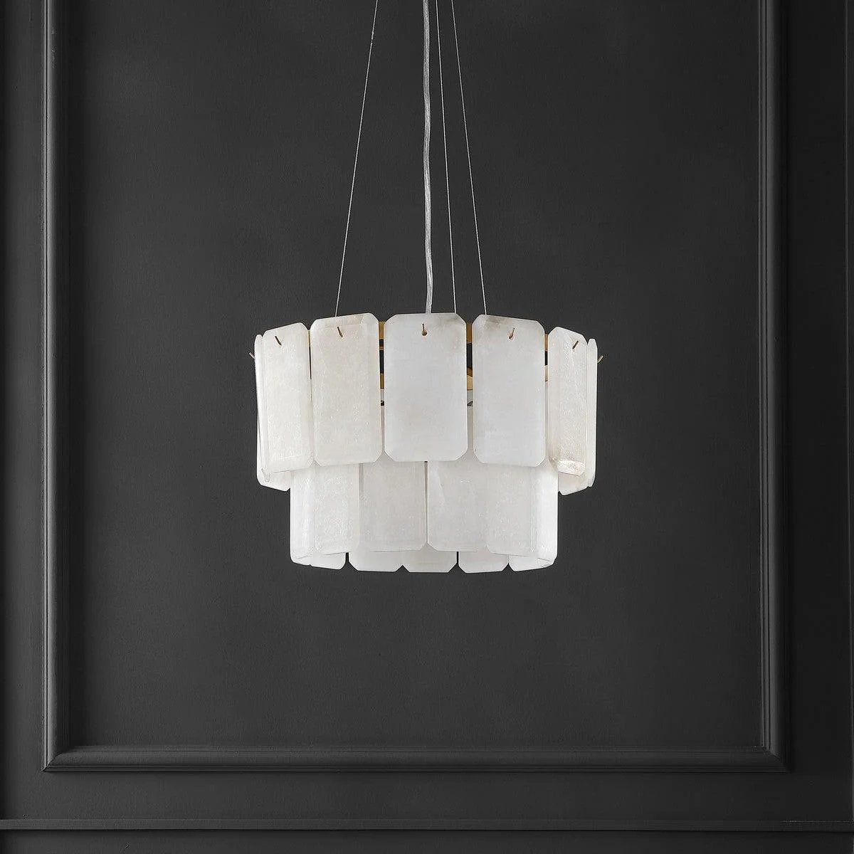 FERNANDEZ MARBLE 2 TIER CHANDELIER - Frankwebs