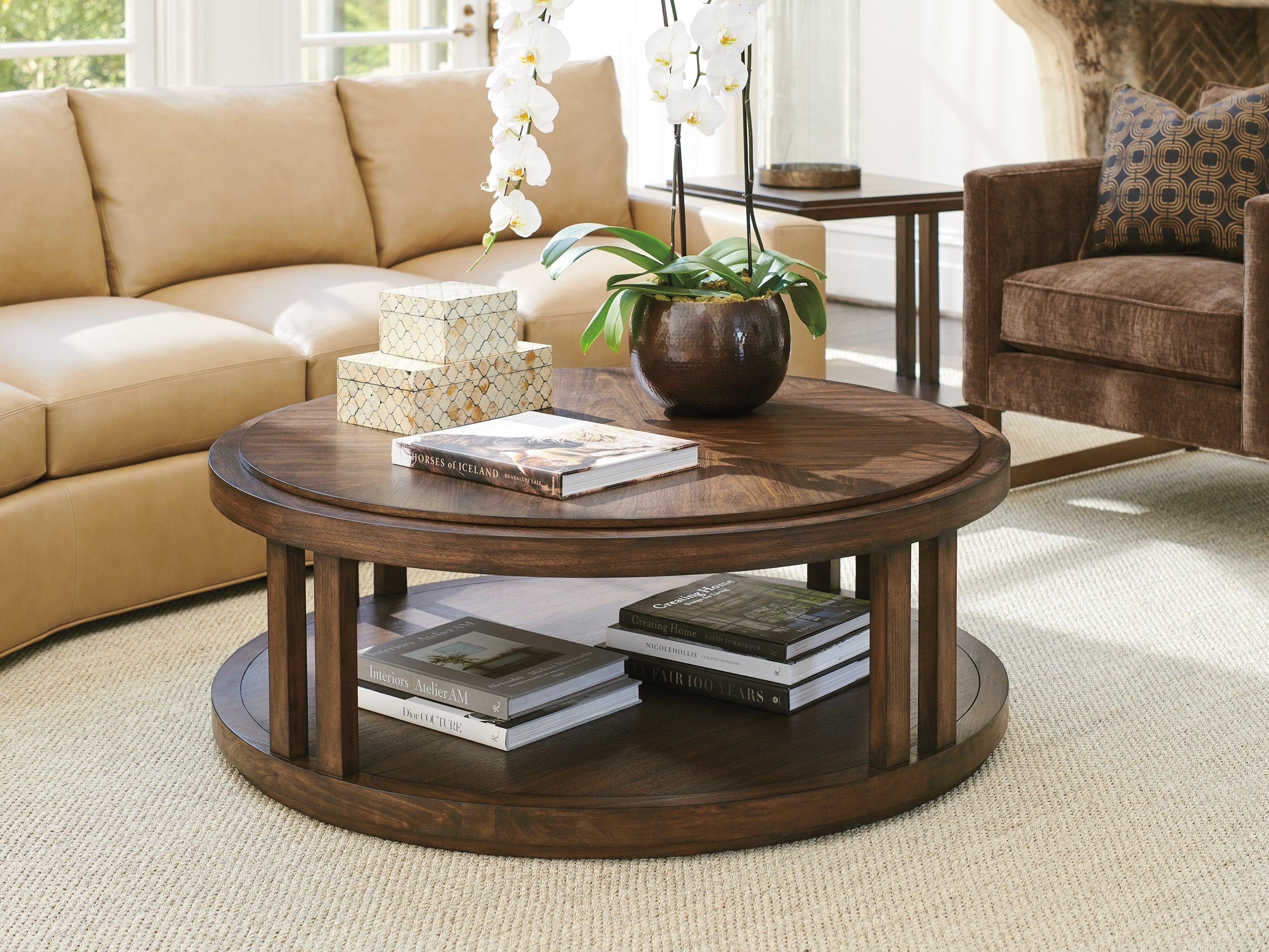 Silverado Stinson Round Cocktail Table - Frankwebs