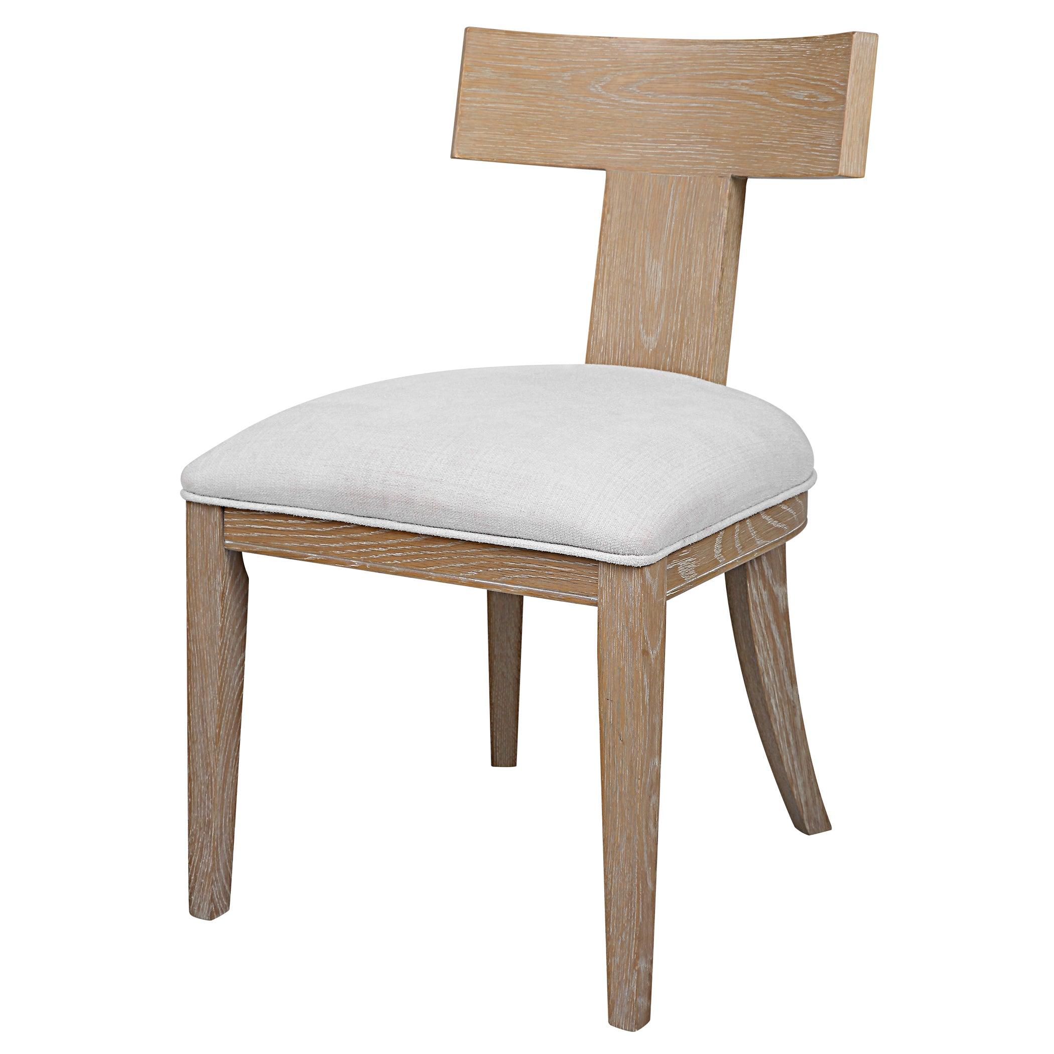 Idris Armless Chair Natural - Frankwebs