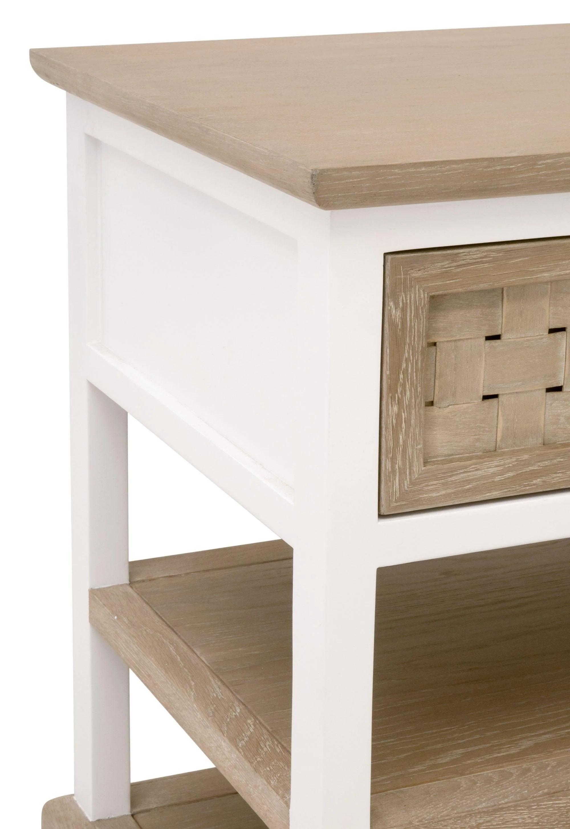 Weave 1-Drawer Side Table - Frankwebs