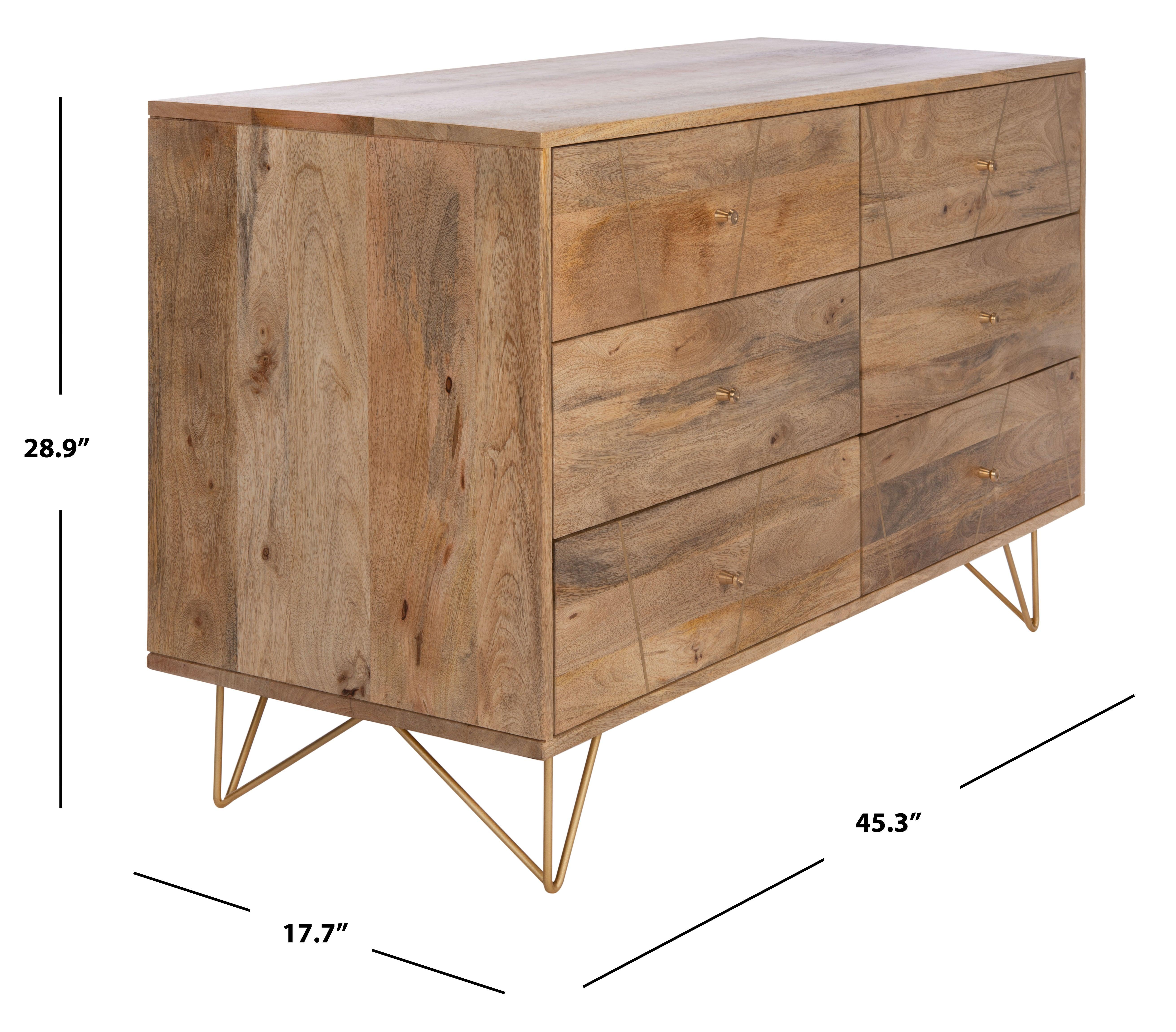 MARIGOLD 6 DRAWER DRESSER - Frankwebs