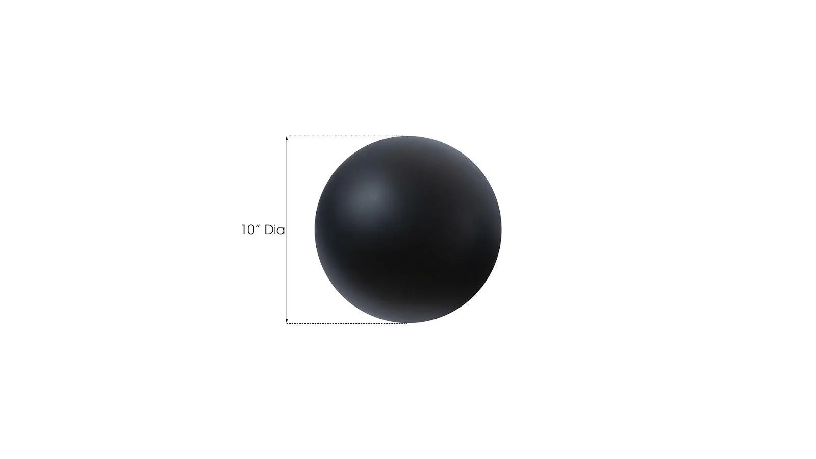 Ball on the Wall, Extra Small, Matte Black - Frankwebs