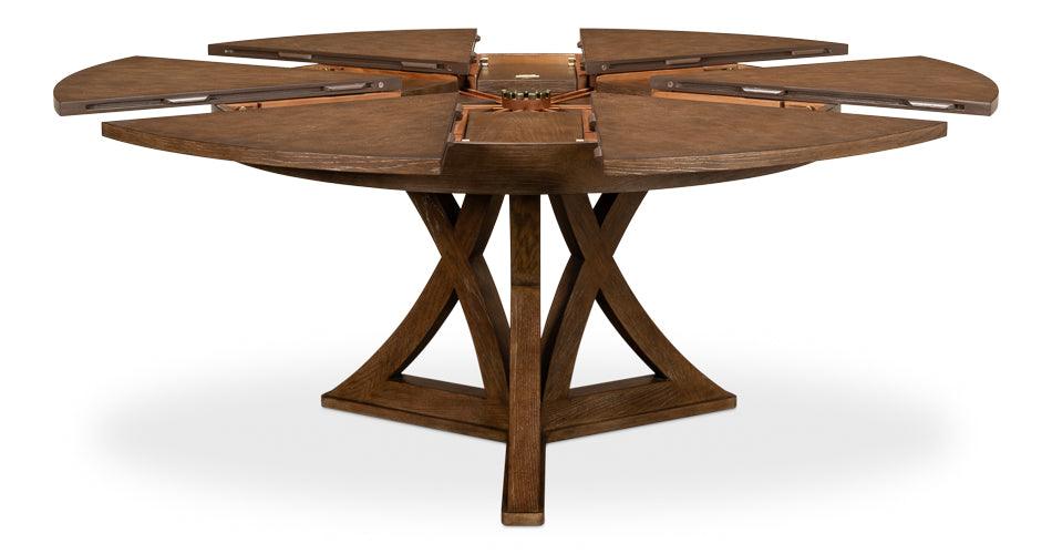 Casual Jupe Dining Table - Light Mink Med - Frankwebs