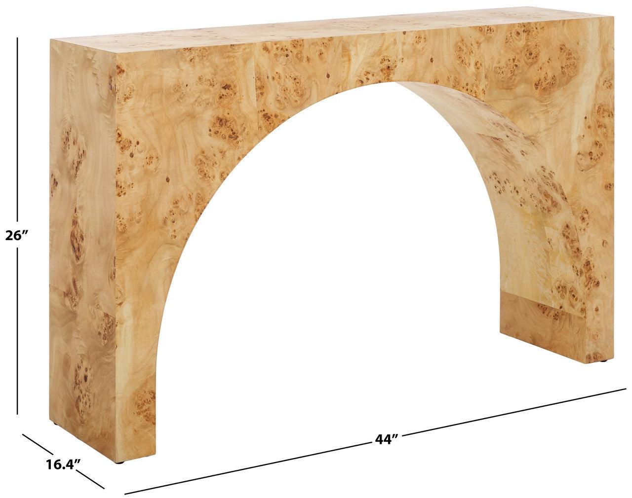 KATELYNN BURLED MAPPA CONSOLE TABLE - Frankwebs
