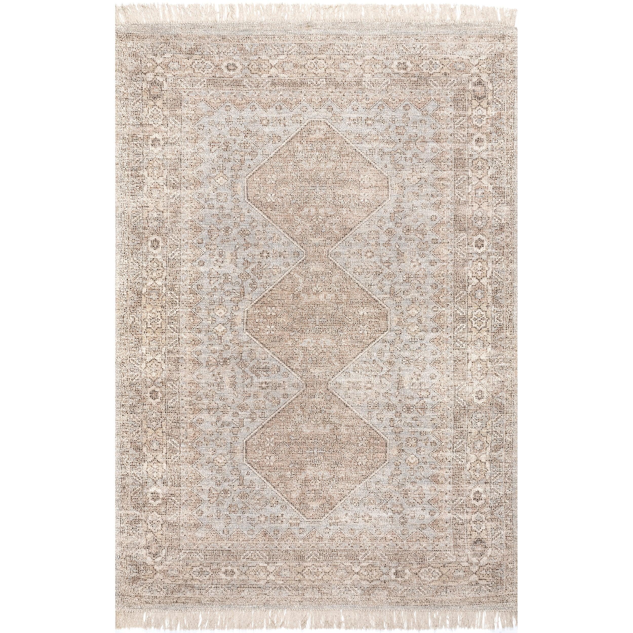 Rosia Traditional Persian Tasseled Area Rug - Frankwebs