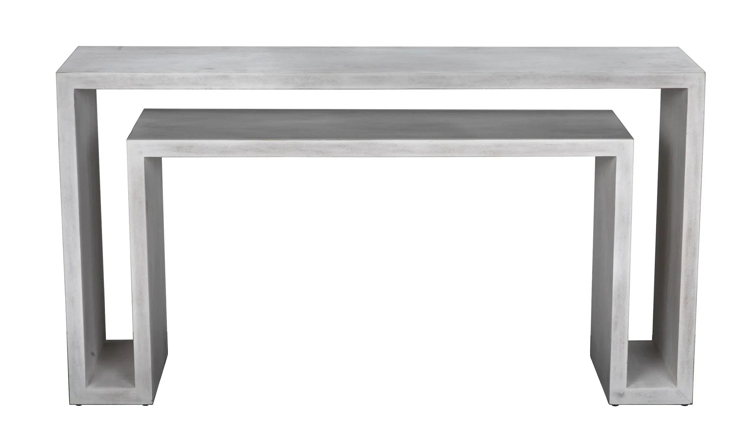 Caine Console, White Wash - Frankwebs
