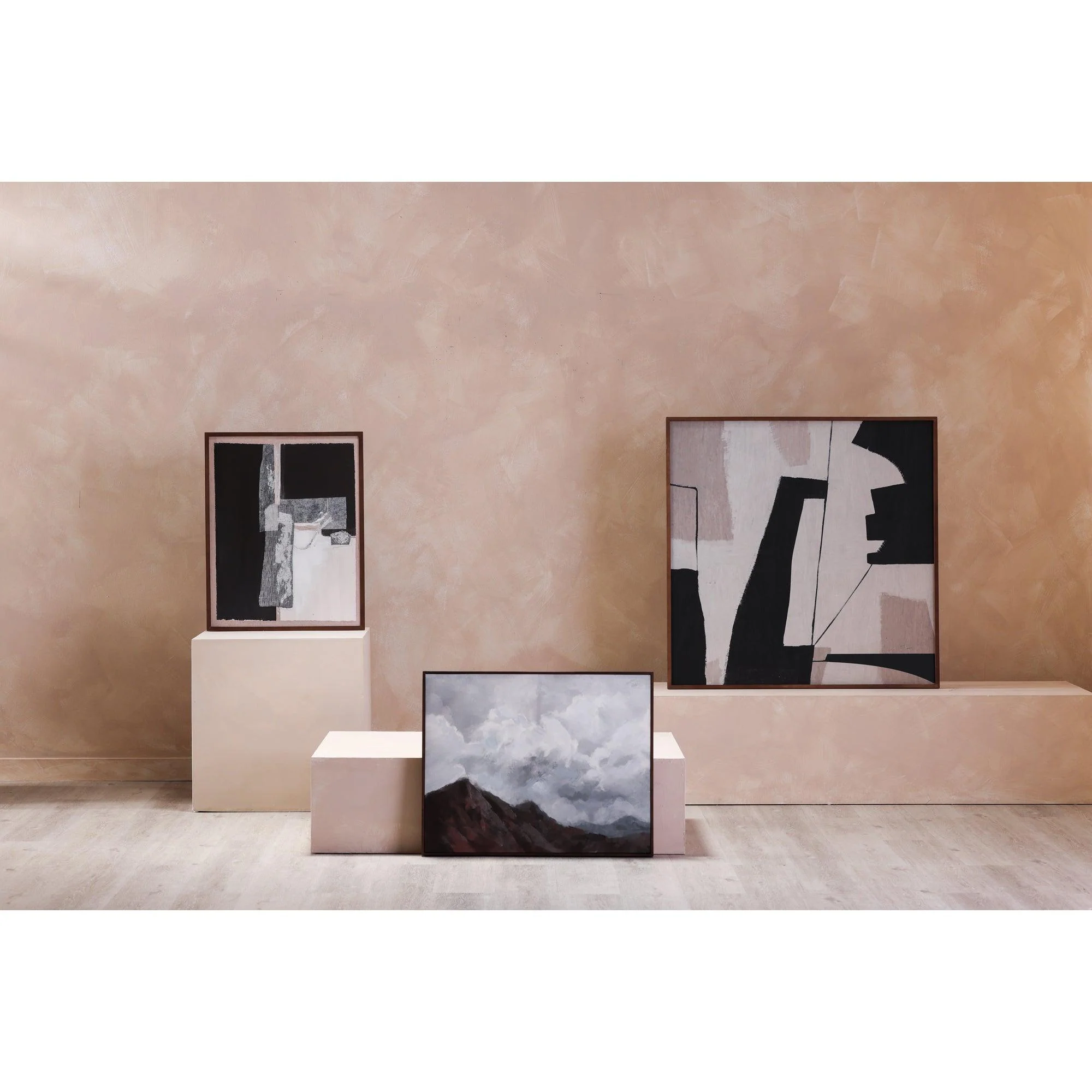 Nostalgia Framed Painting Warm Palette - Frankwebs