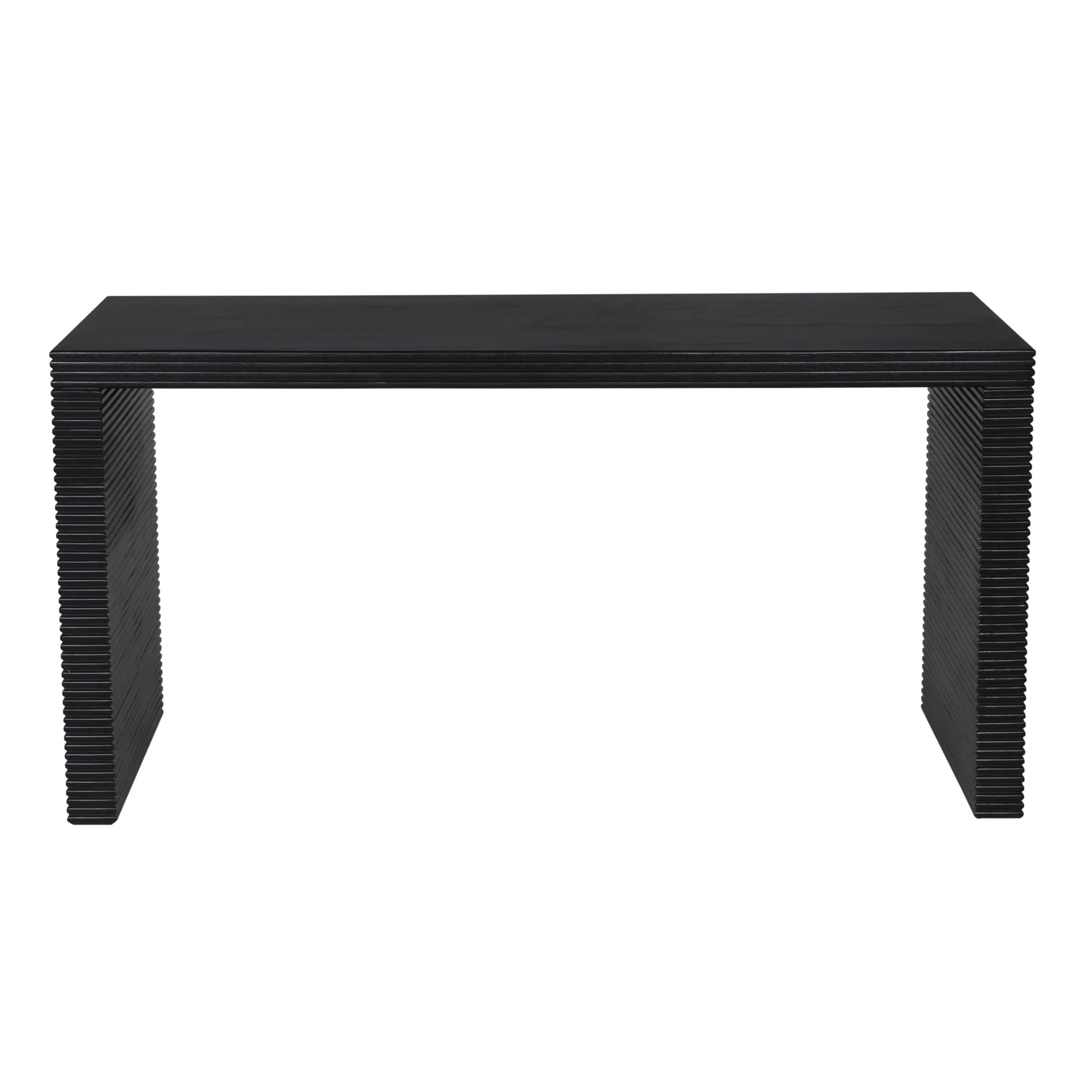 Manhattan Desk, Hand Rubbed Black - Frankwebs