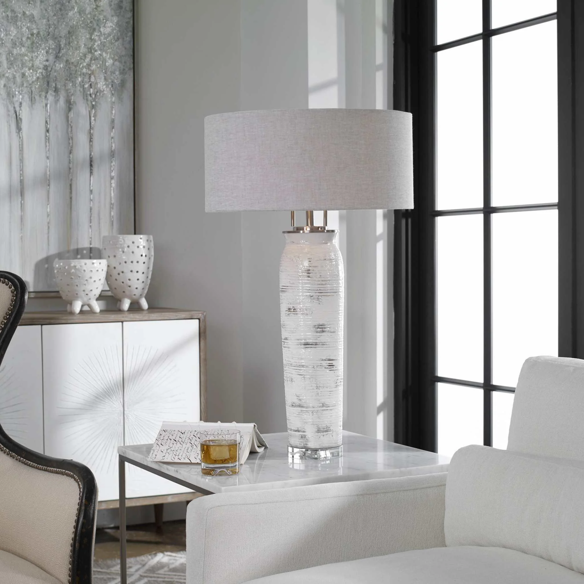 LENTA WHITE TABLE LAMP - Frankwebs