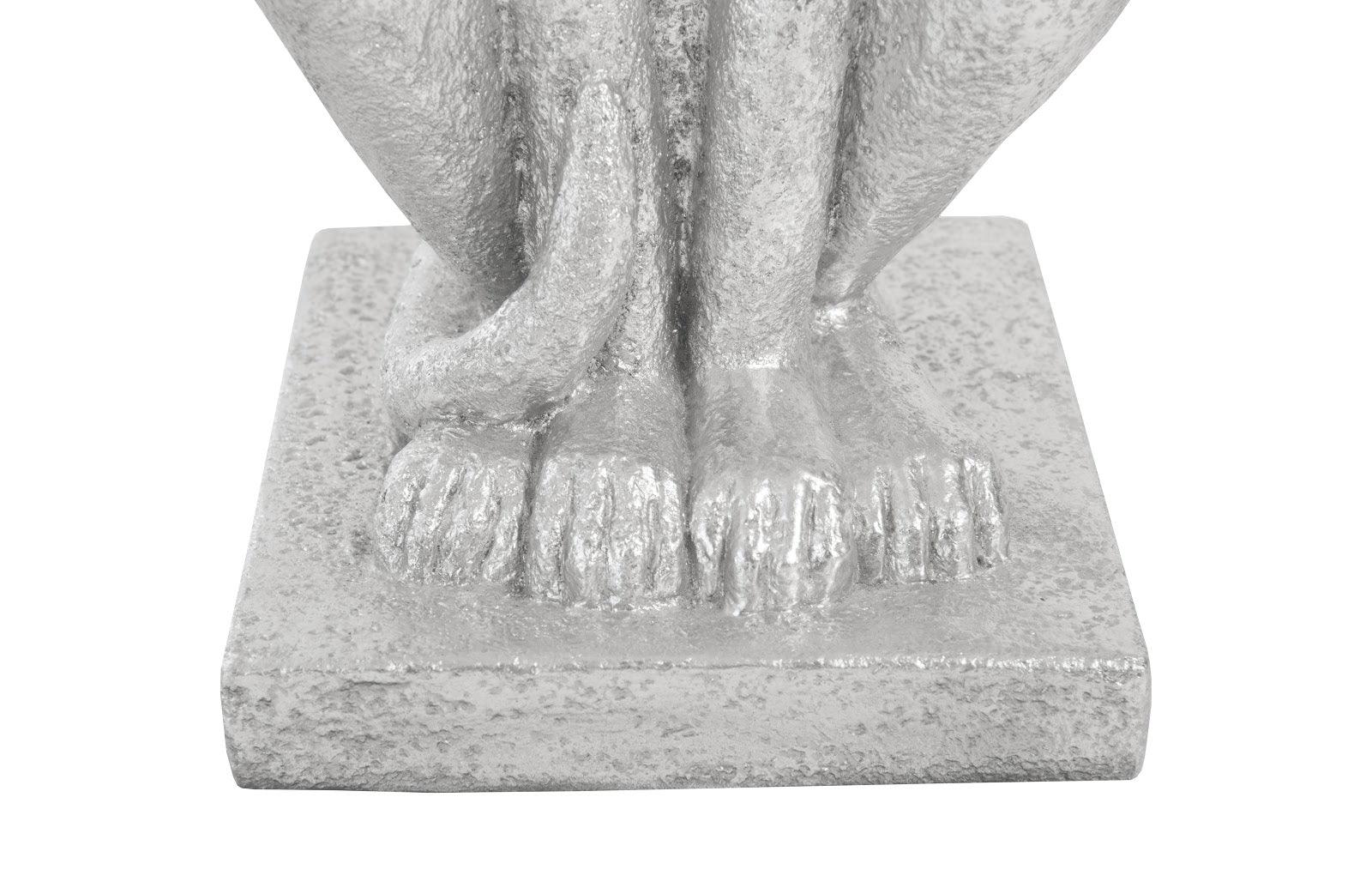 Greyhound, Resin, Silver Leaf - Frankwebs