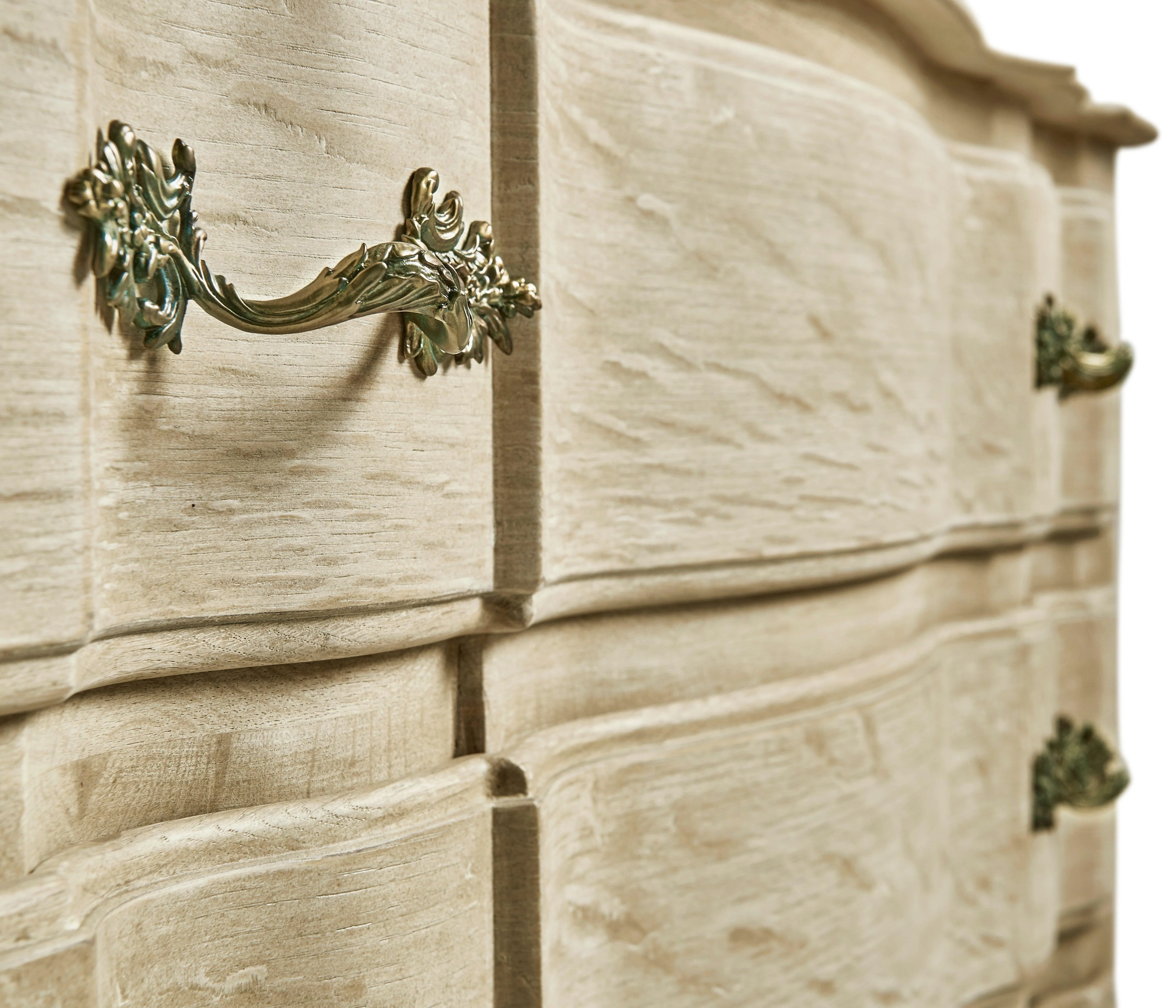 Timeless Ephemeris French Drawer Chest in Stripped Oak 42