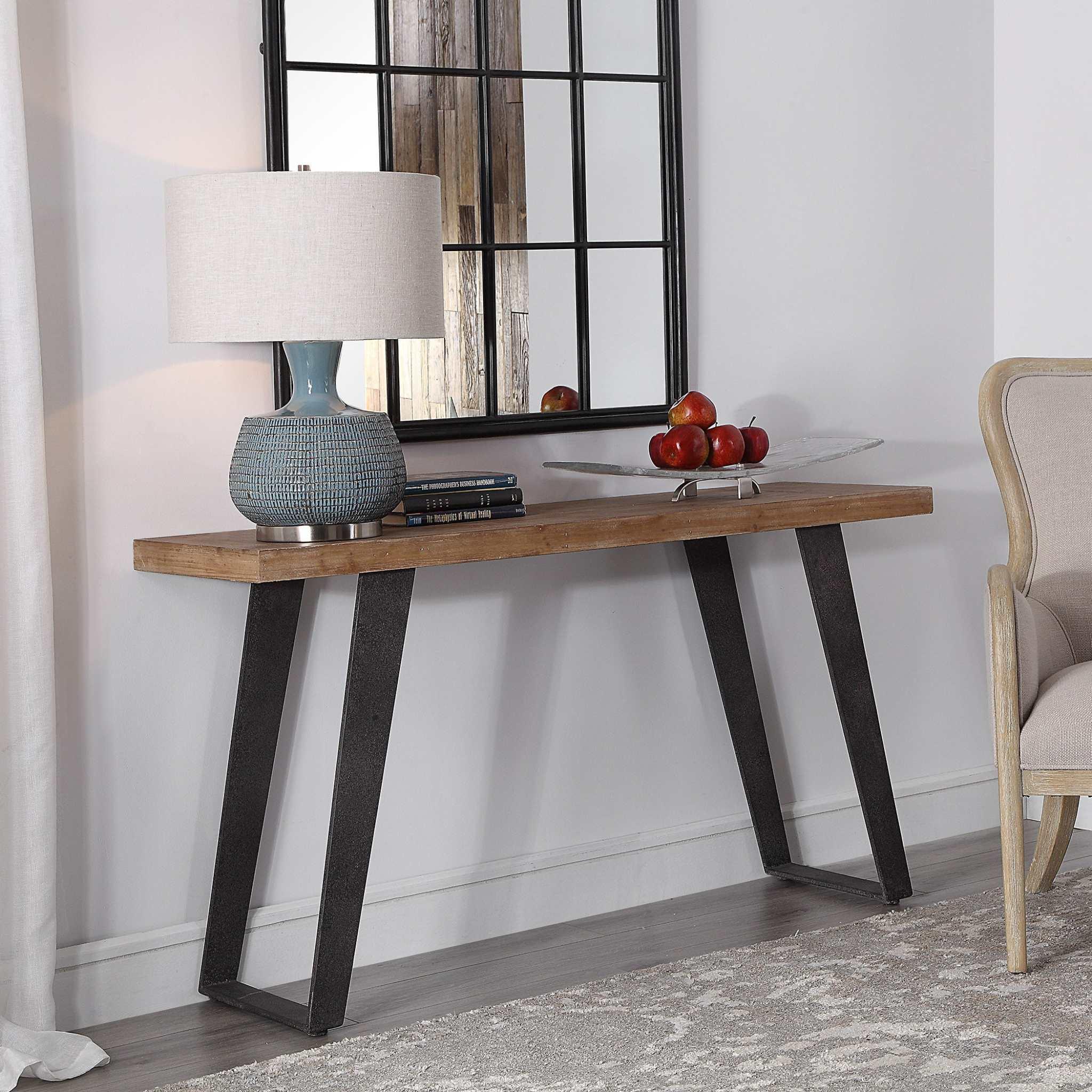 FREDDY WEATHERED CONSOLE TABLE - Frankwebs