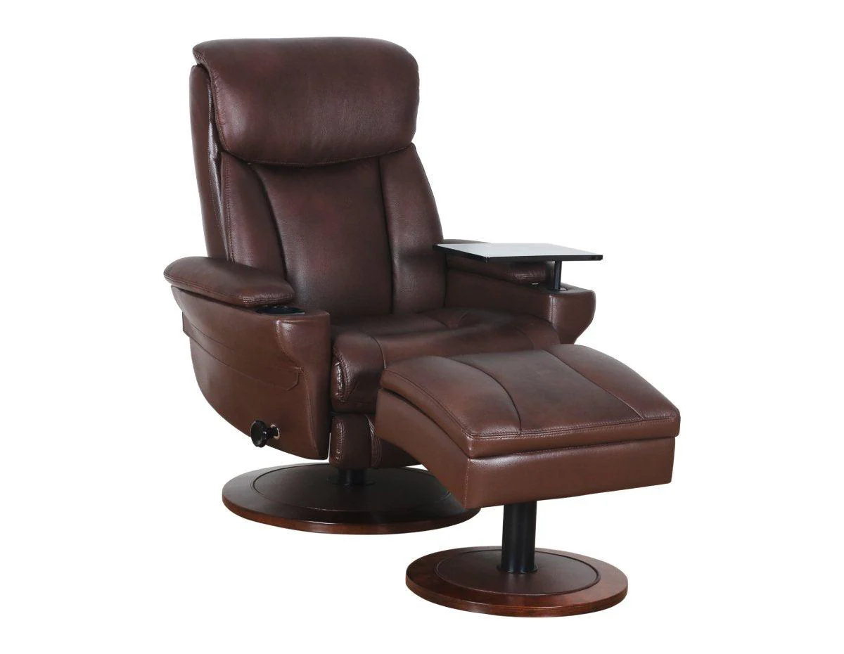 William Swivel Pedestal Recliner - Frankwebs