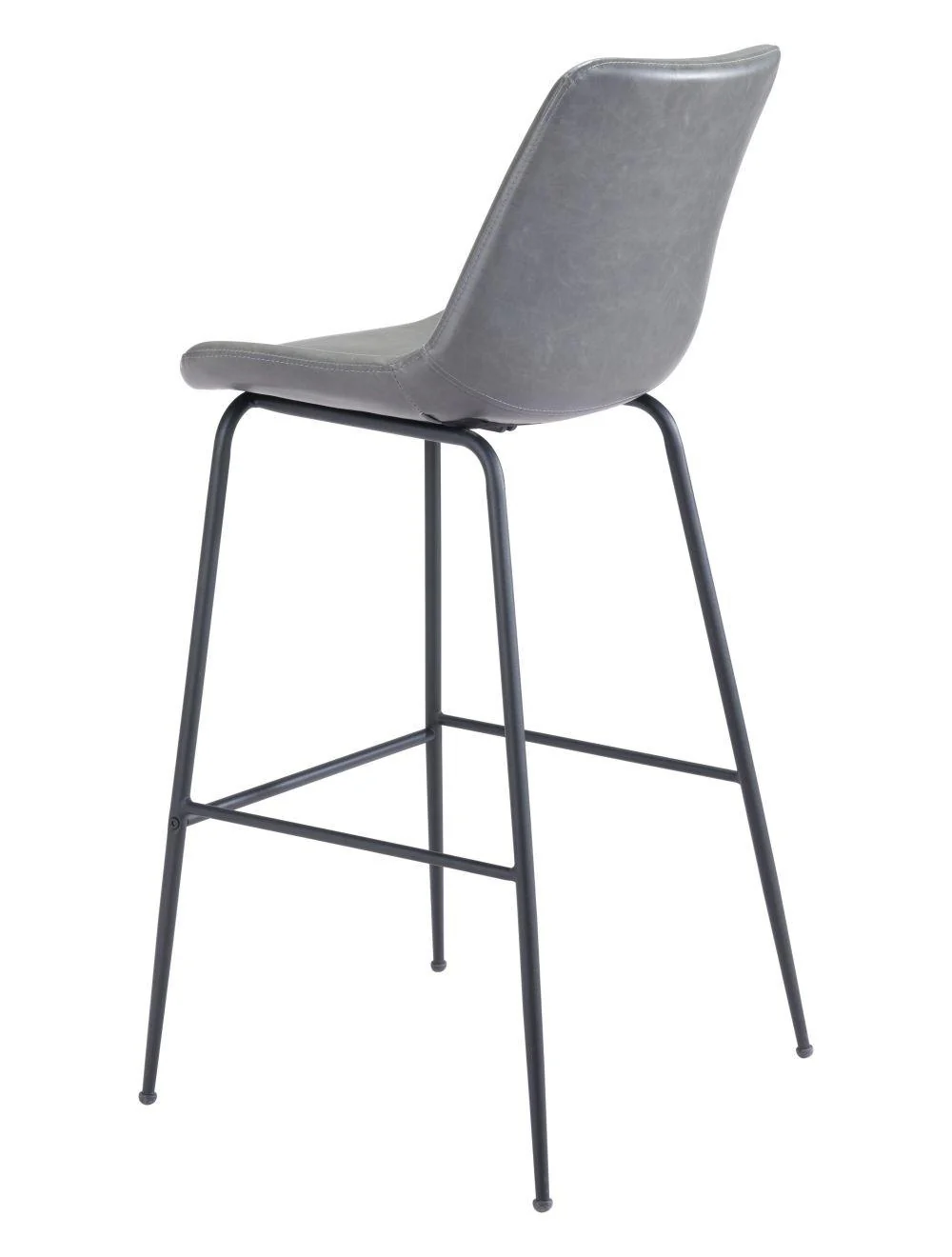 Byron Bar Chair Gray - Frankwebs