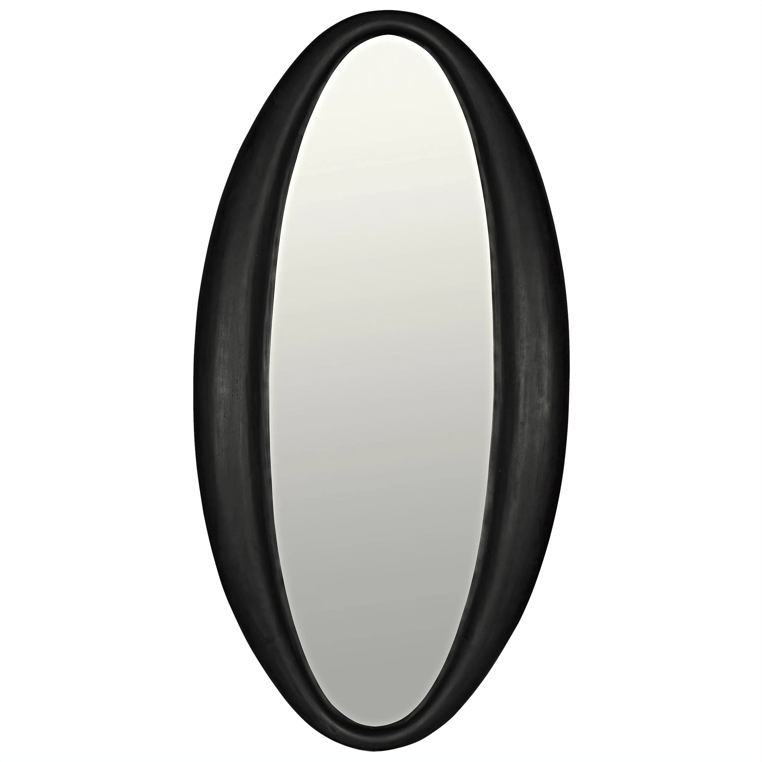 Woolsey Mirror, Charcoal Black - Frankwebs